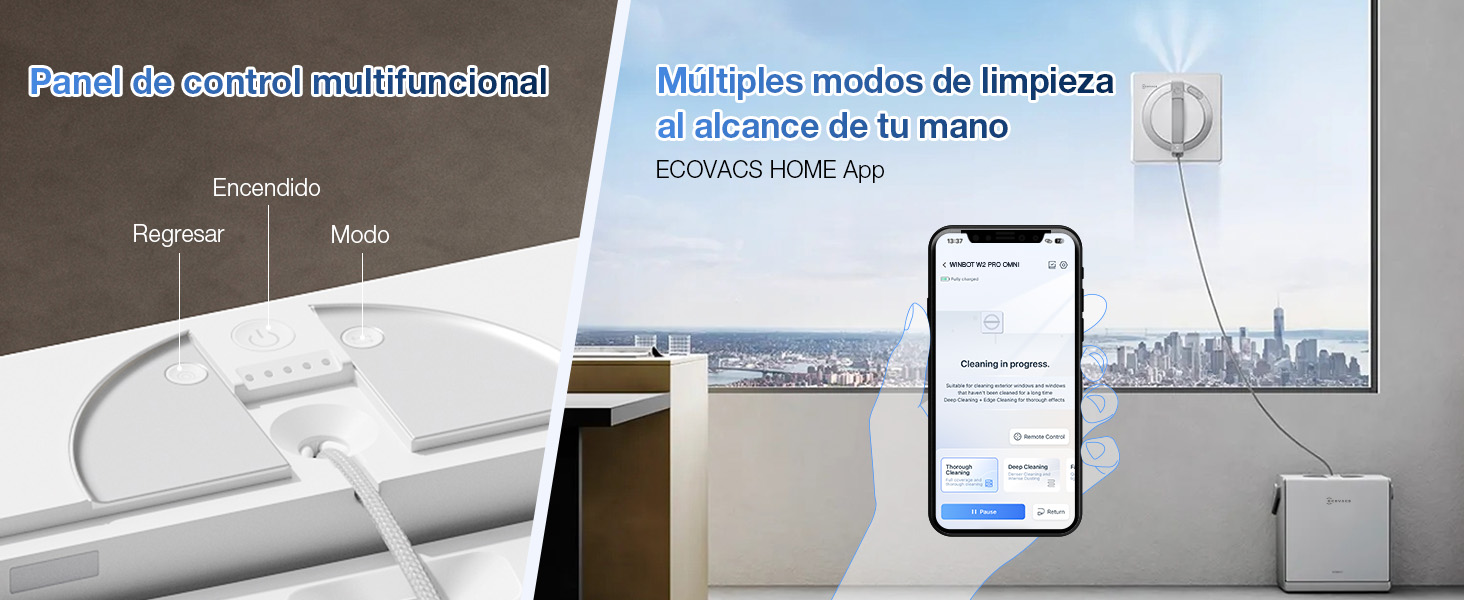 ECOVACS WINBOT Robot limpiacristales