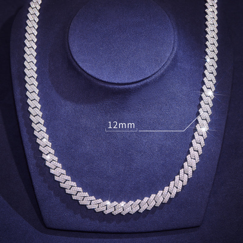12/14/20mm Prong Cuban Chain