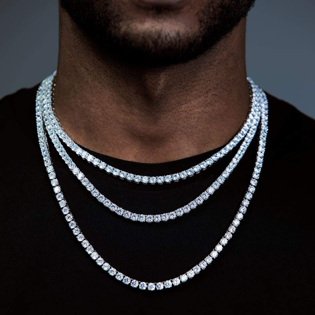 6mm Moissanite Diamond Tennis Chain