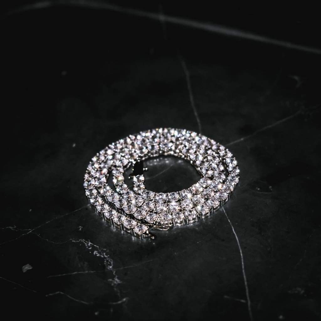 6mm Moissanite Diamond Tennis Chain