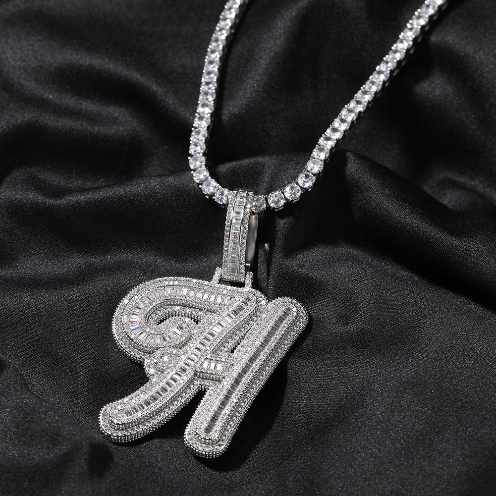 A-Z letter pendant personalized jewelry collection