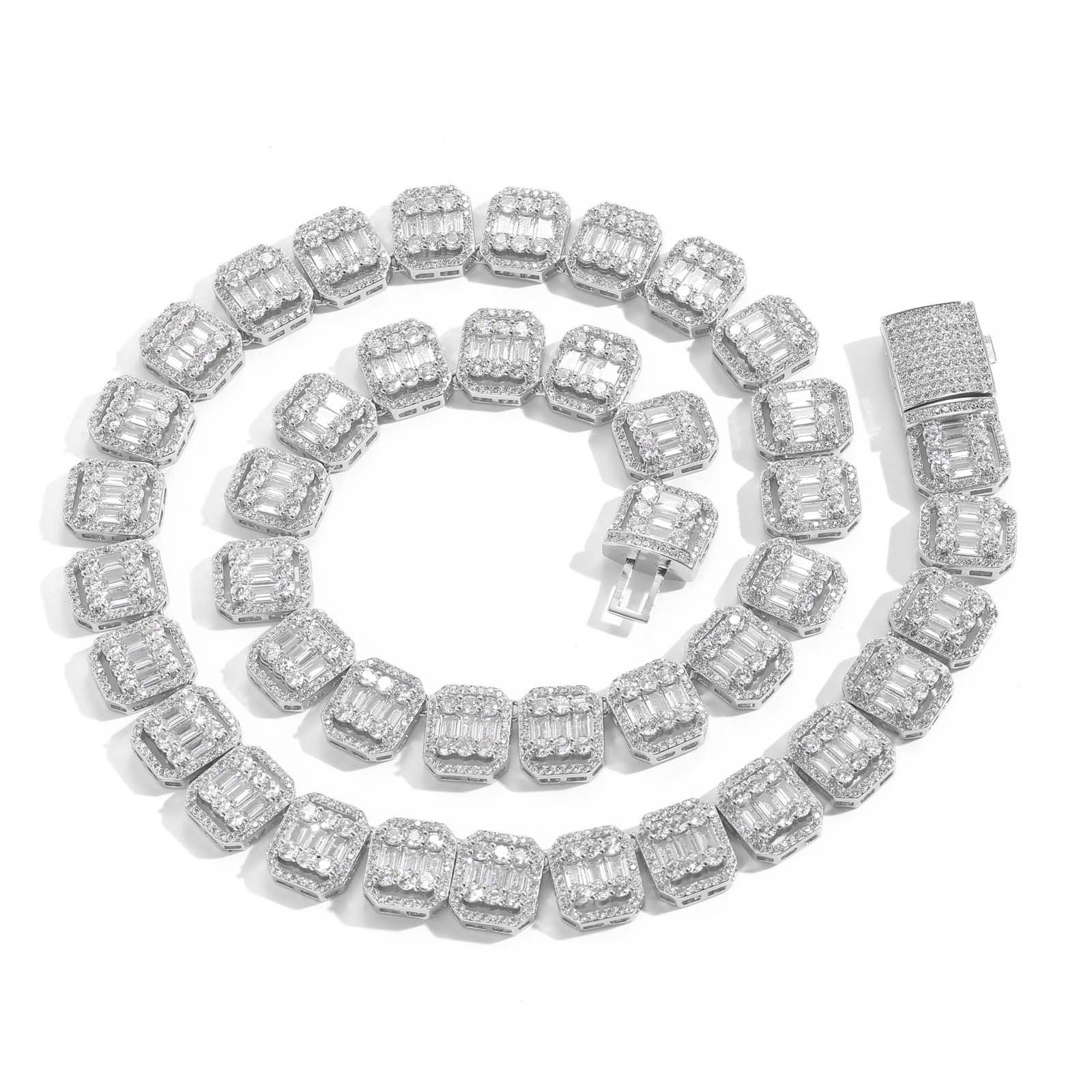 13mm Baguette Rapper Chain
