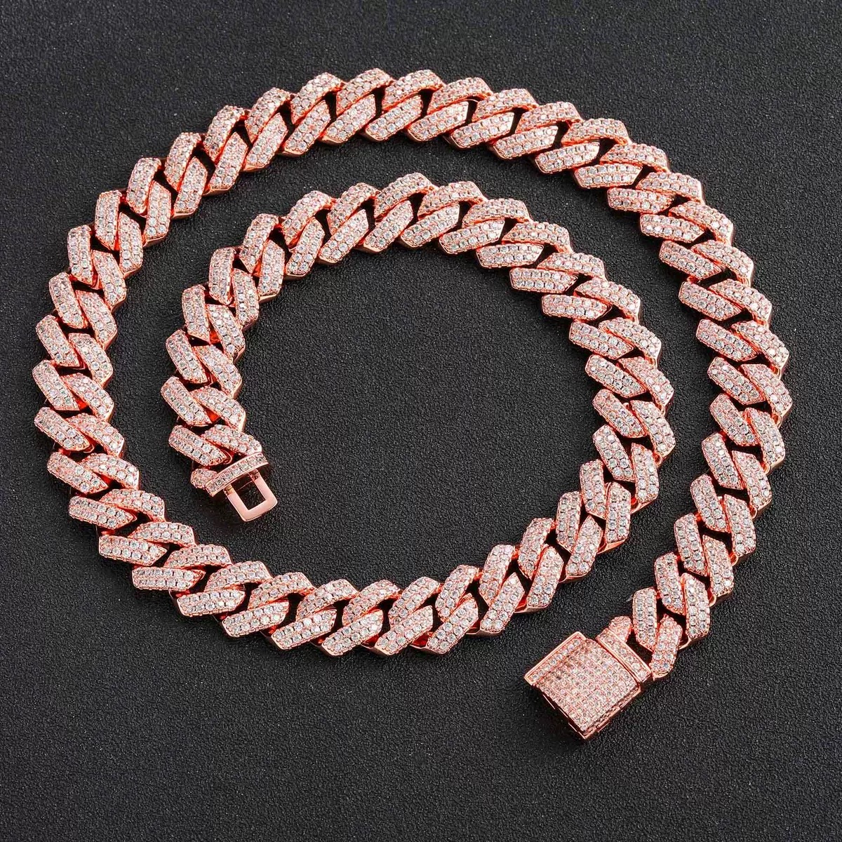 12/14/20mm Prong Cuban Chain