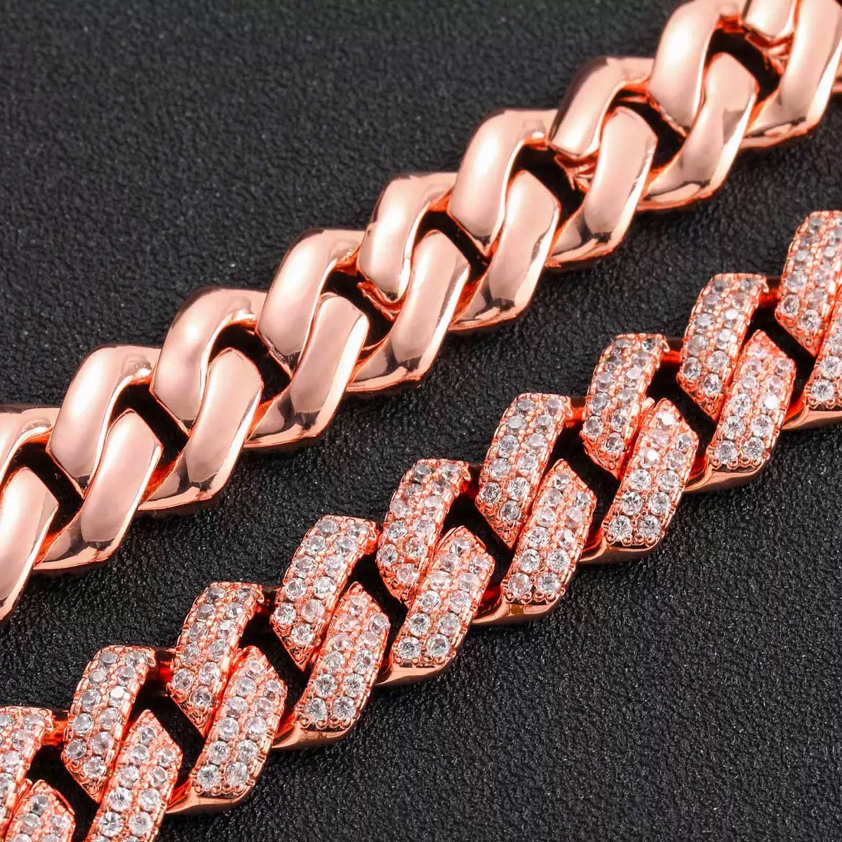 12/14/20mm Prong Cuban Chain