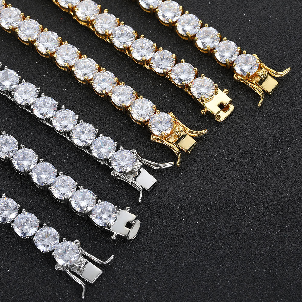 6mm Moissanite Diamond Tennis Chain