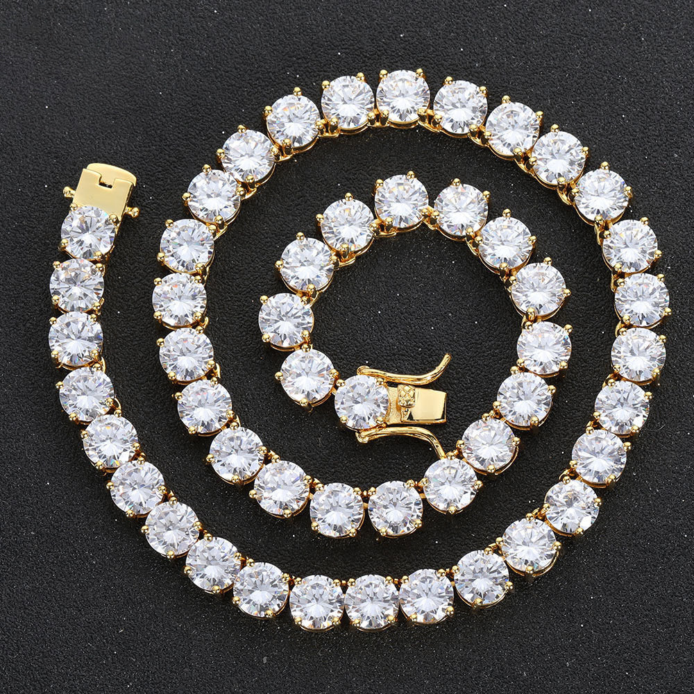 6mm Moissanite Diamond Tennis Chain