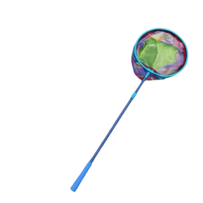 Kids Butterfly Catching Net, Metal Frame Insect Net with Extendable Handle for Catching Butterflies Dragonflies Fish, Outdoor Toy for Kids Ages 6-12