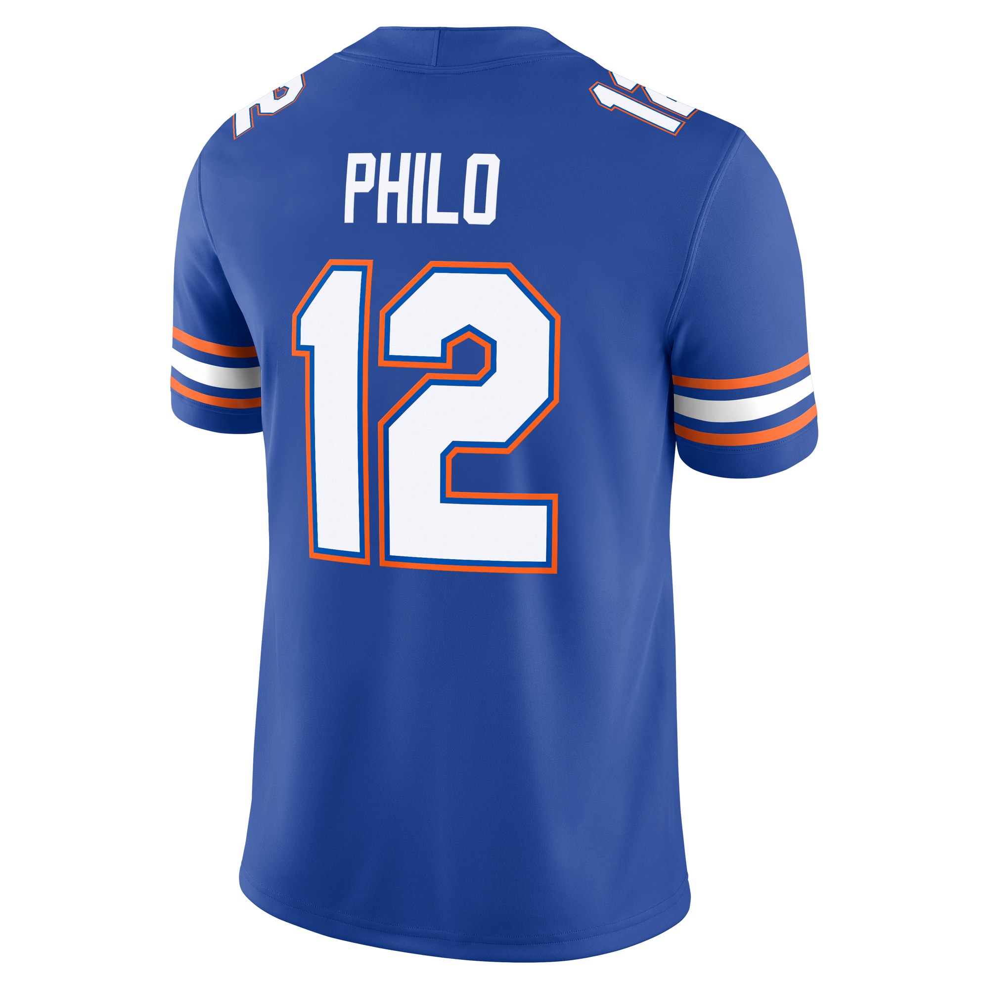 Aaron Philo Florida Gators Home Jersey Royal - back view