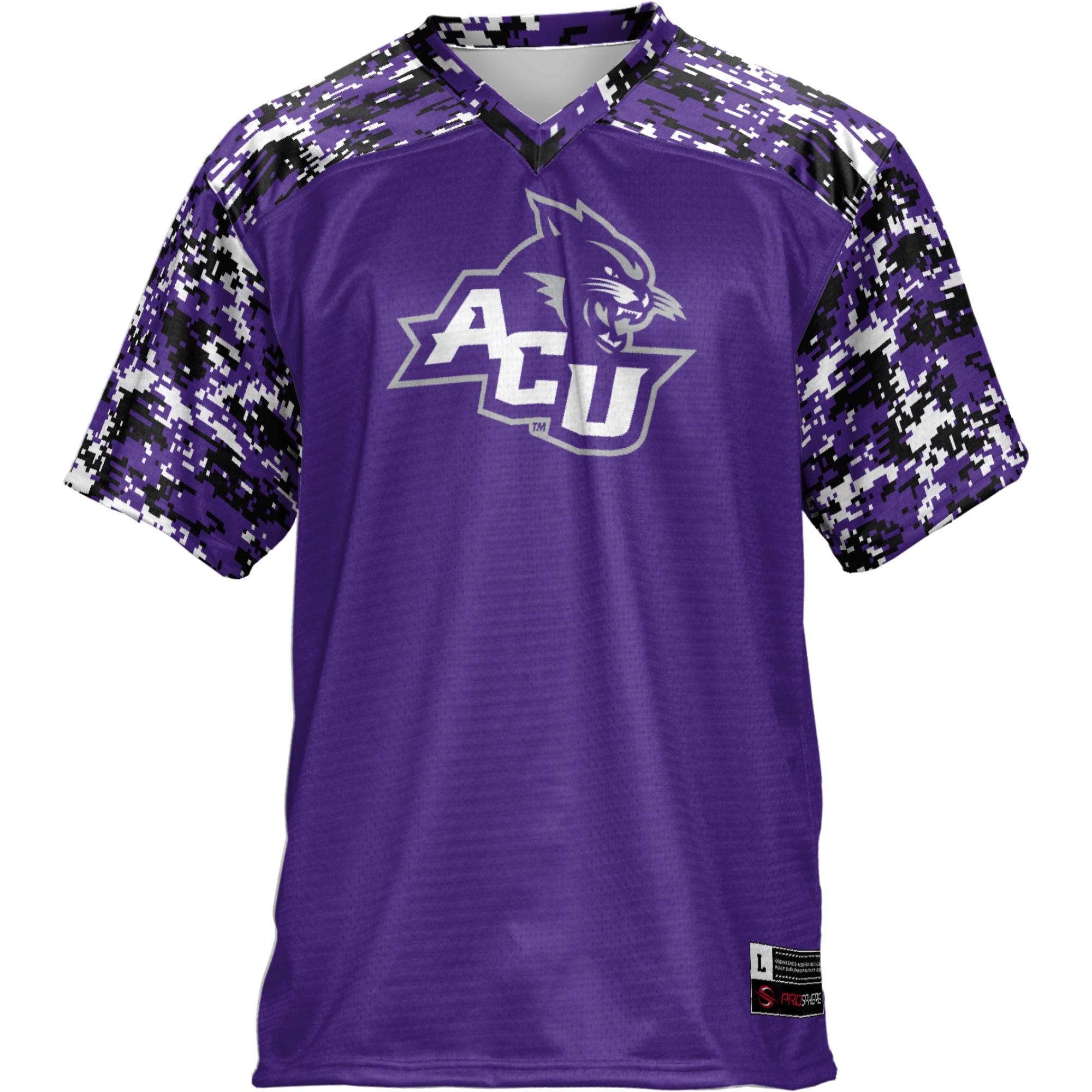 Abilene Christian University Wildcats Football Jersey Purple - front view