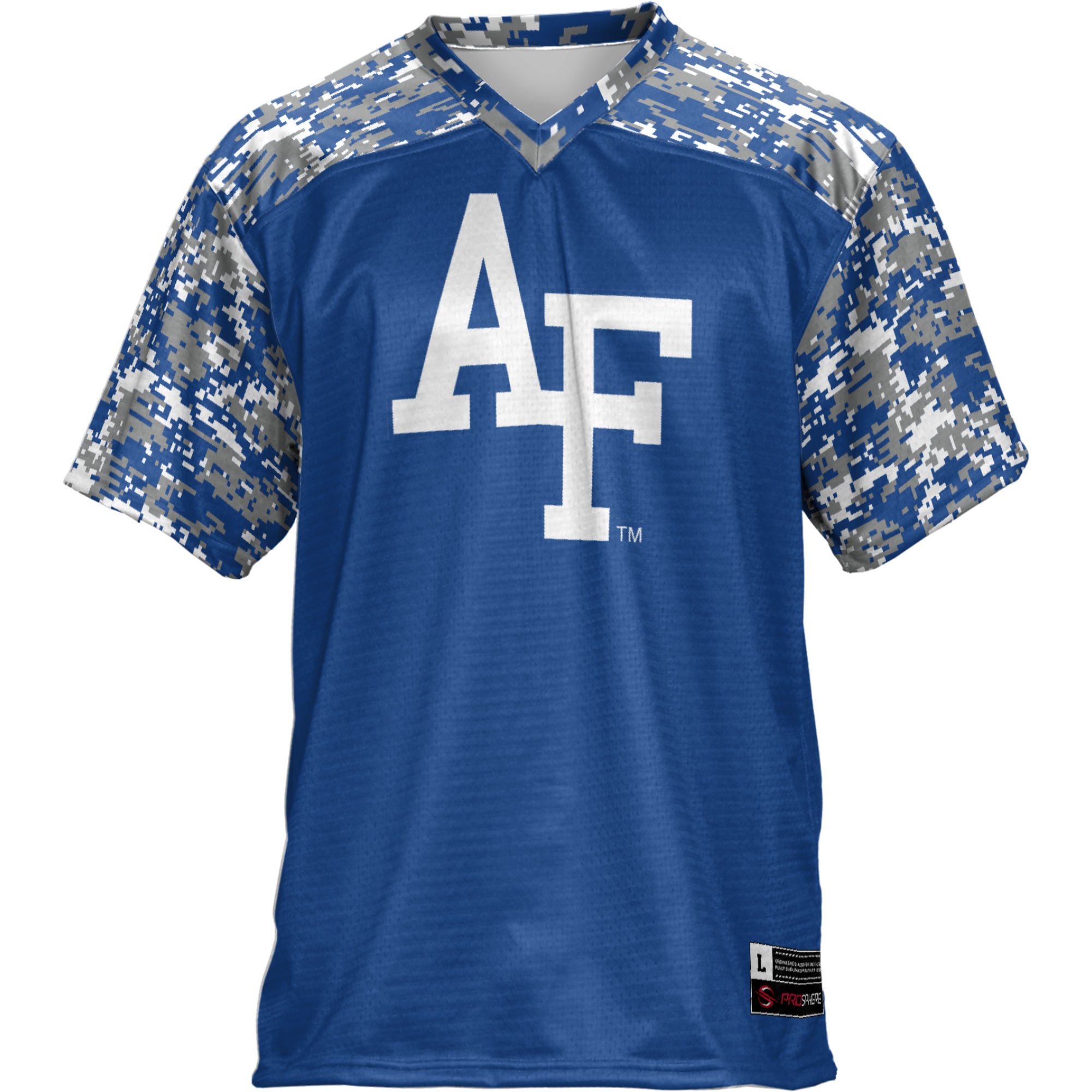 Air Force Falcons Football Jersey Blue - front view