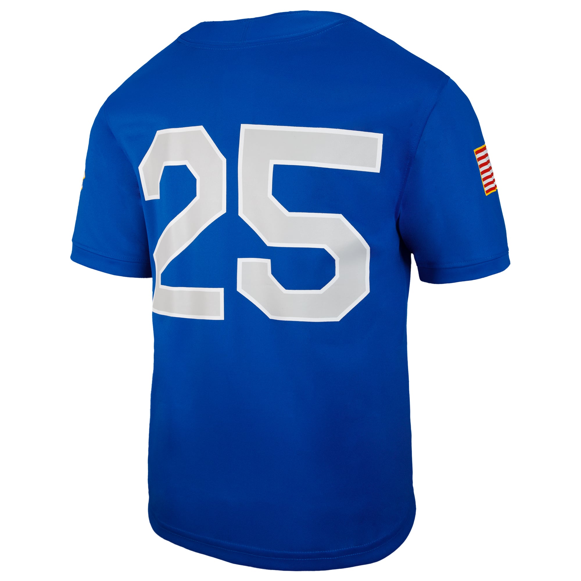#25 Air Force Falcons Youth Jersey Royal - back view