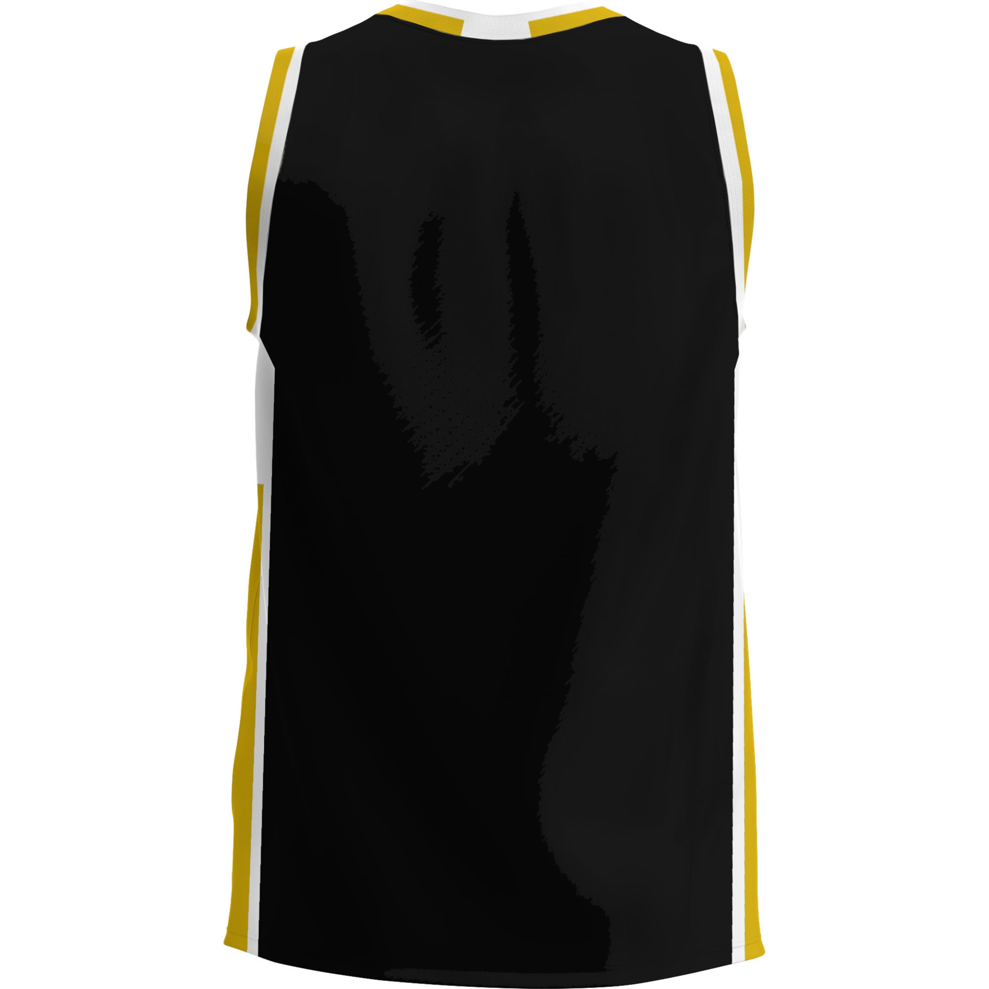 Alabama State Hornets Lightweight Basketball Jersey Gold - back view