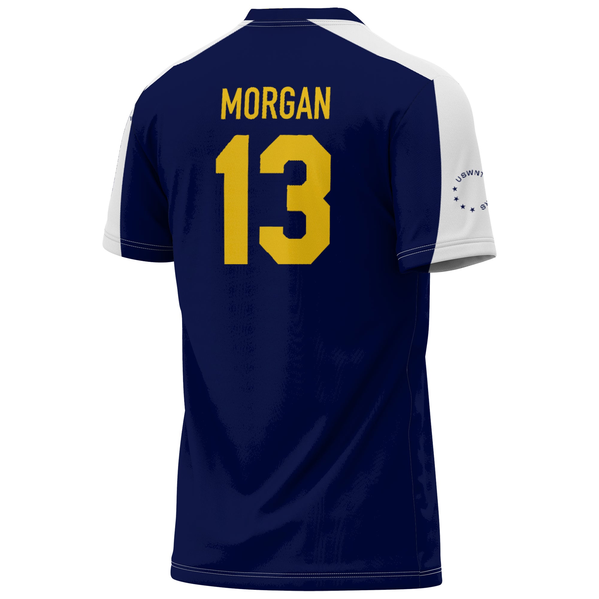 Alex Morgan Cal Bears Youth Lightweight Alumni Soccer Jersey Navy - back view