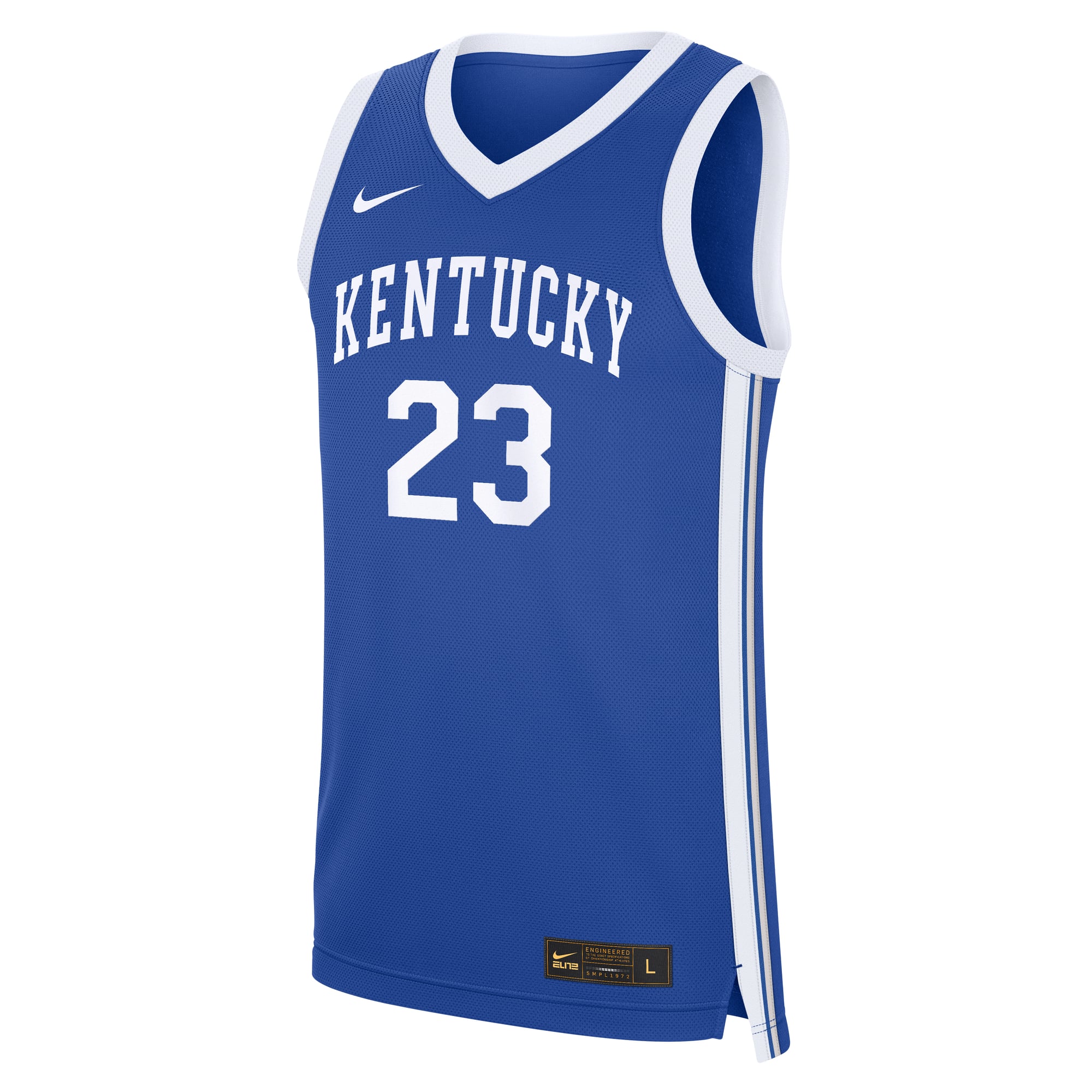 Anthony Davis Kentucky Wildcats Road Basketball Jersey Royal - front view