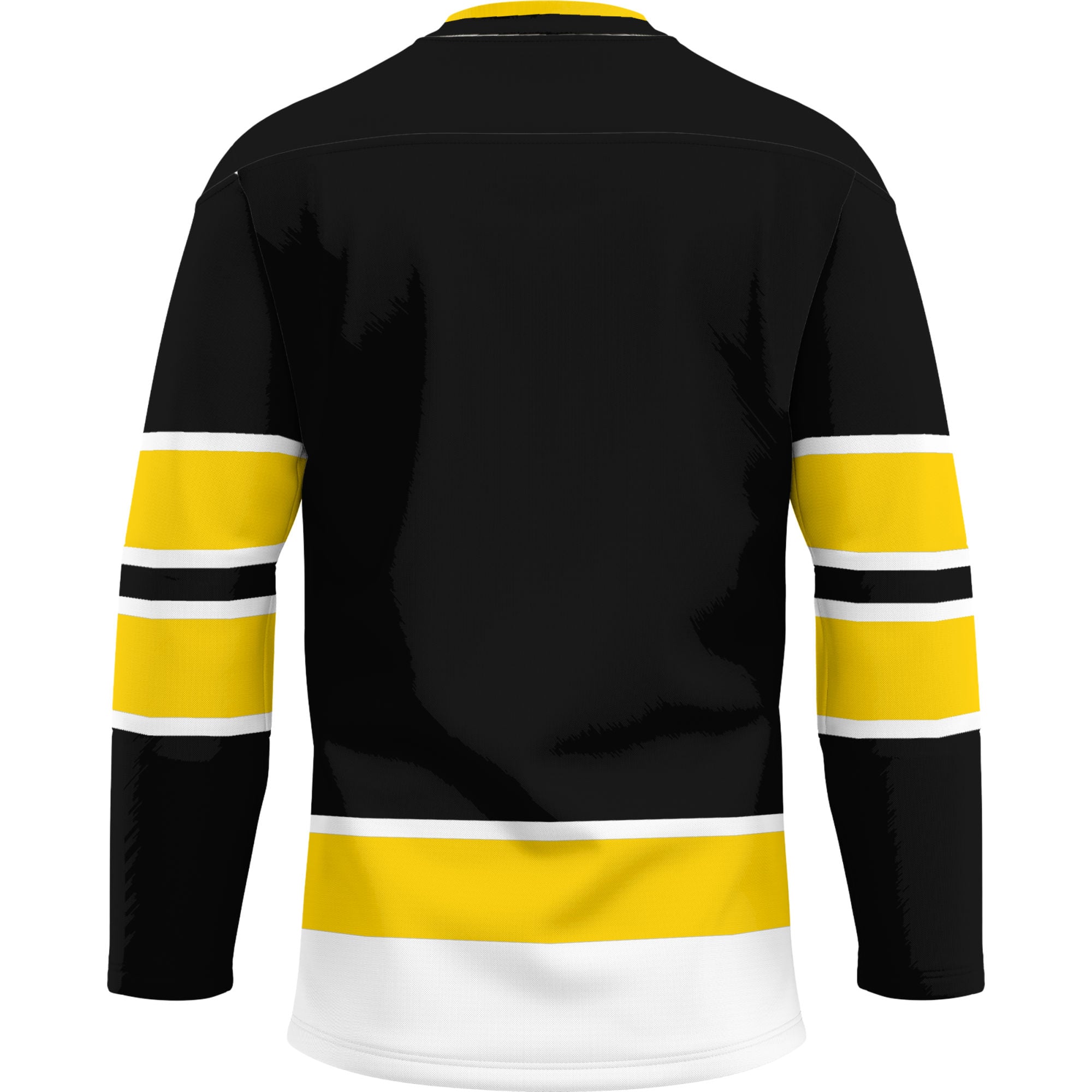 Appalachian State Mountaineers Hockey Jersey Black - back view