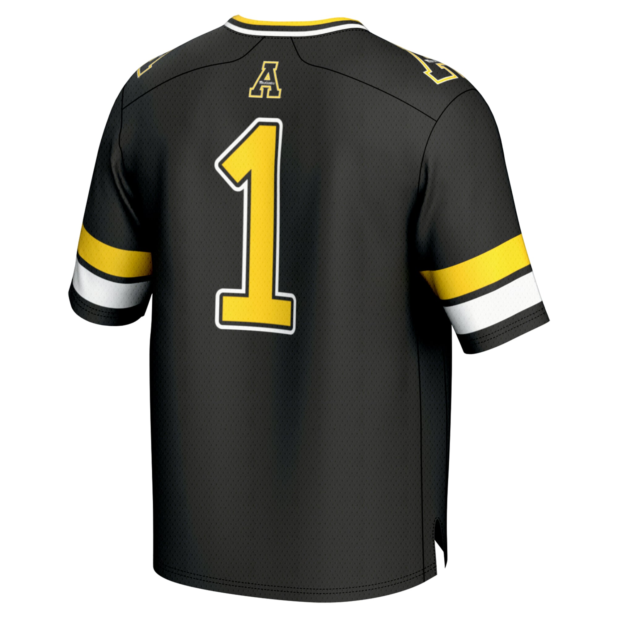 #1 Appalachian State Mountaineers Unisex Lightweight Collegiate Football Fashion Jersey - back view