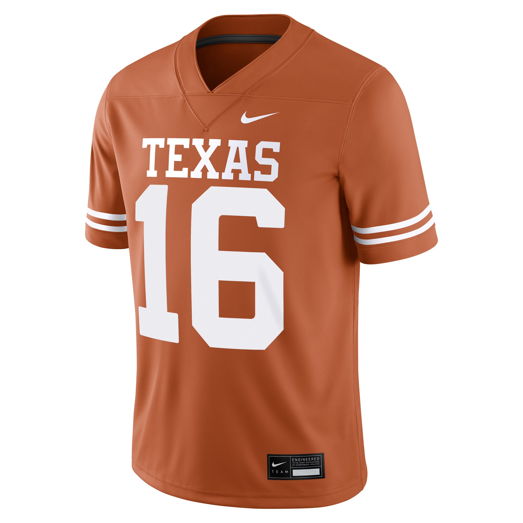 Arch Manning Texas Longhorns Player Jersey Texas Orange - front view