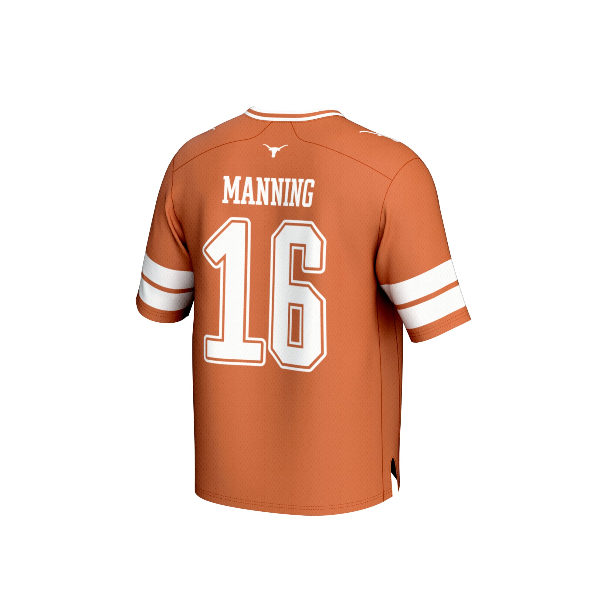 Arch Manning Texas Longhorns Youth Lightweight Football Player Jersey Texas Orange - back view