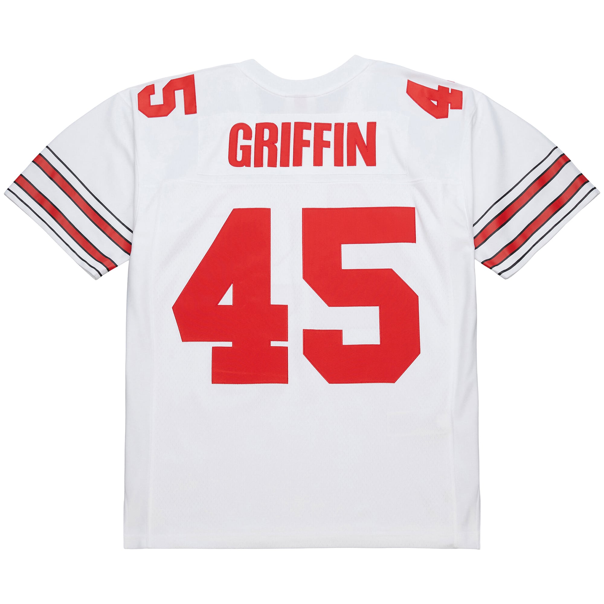 Archie Griffin Ohio State Buckeyes 1975 Jersey White - back view