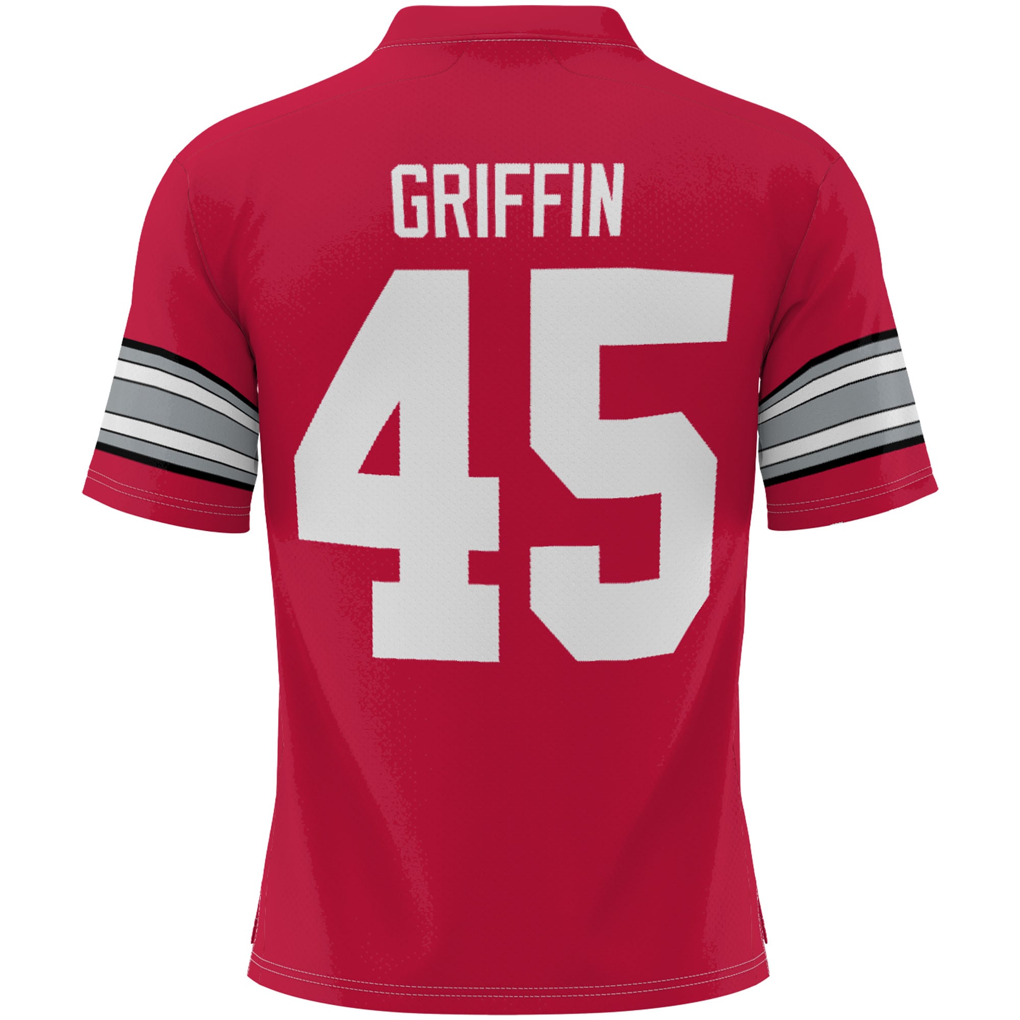 Archie Griffin Ohio State Buckeyes Heisman Football Jersey Scarlet - back view