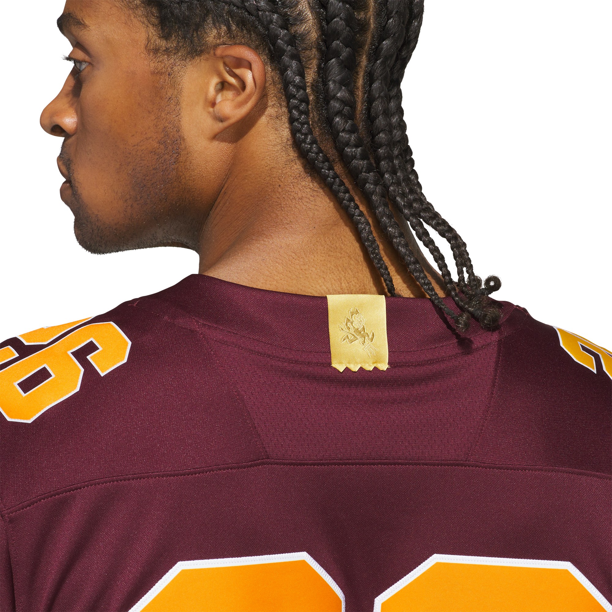 #26 Arizona State Sun Devils Roses & Devils Strategy Jersey Maroon - detail view 4
