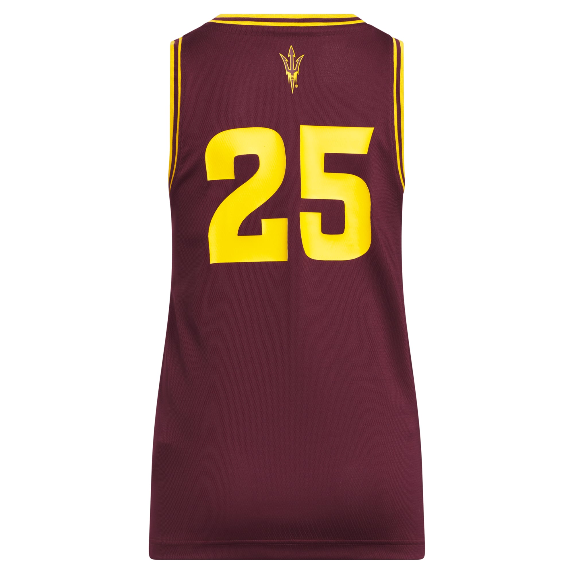 #25 Arizona State Sun Devils Youth Jersey Maroon - back view