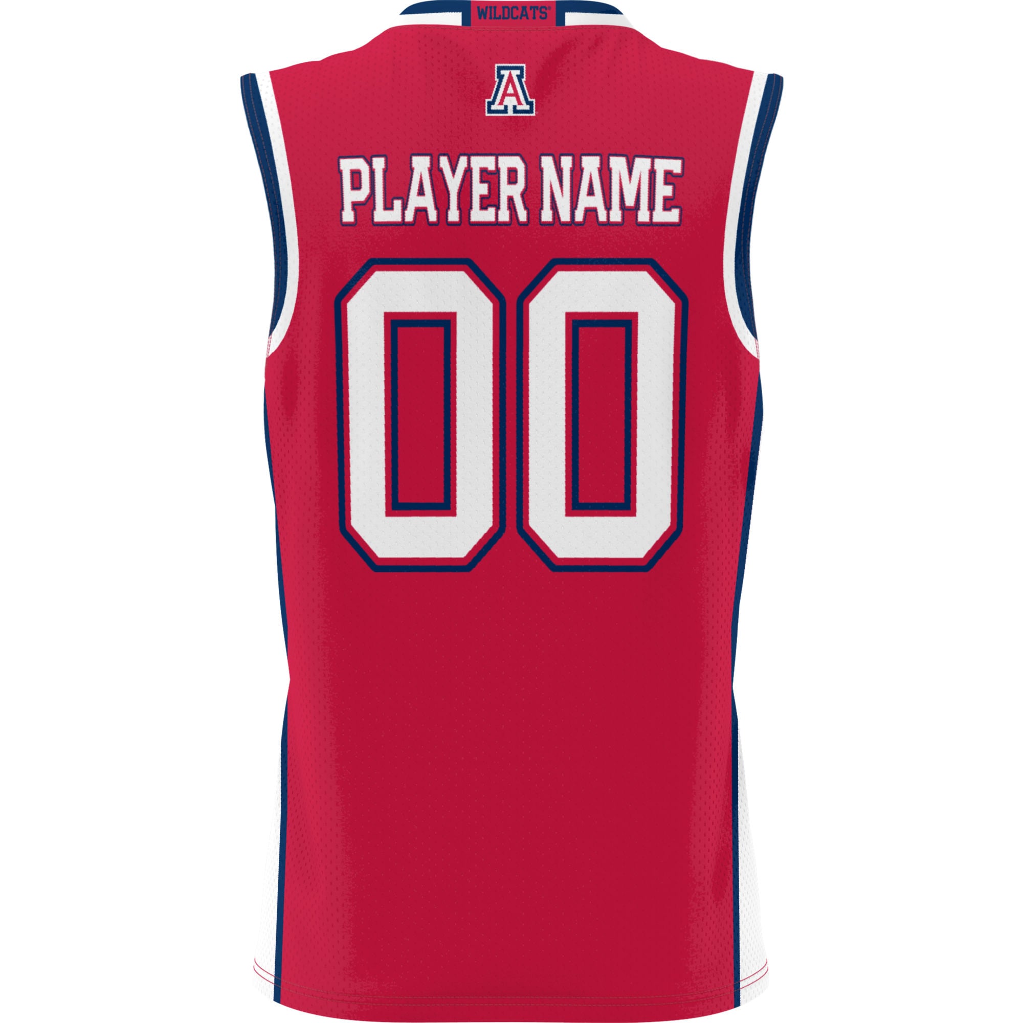 Arizona Wildcats Men's Basketball Jersey Red - back view