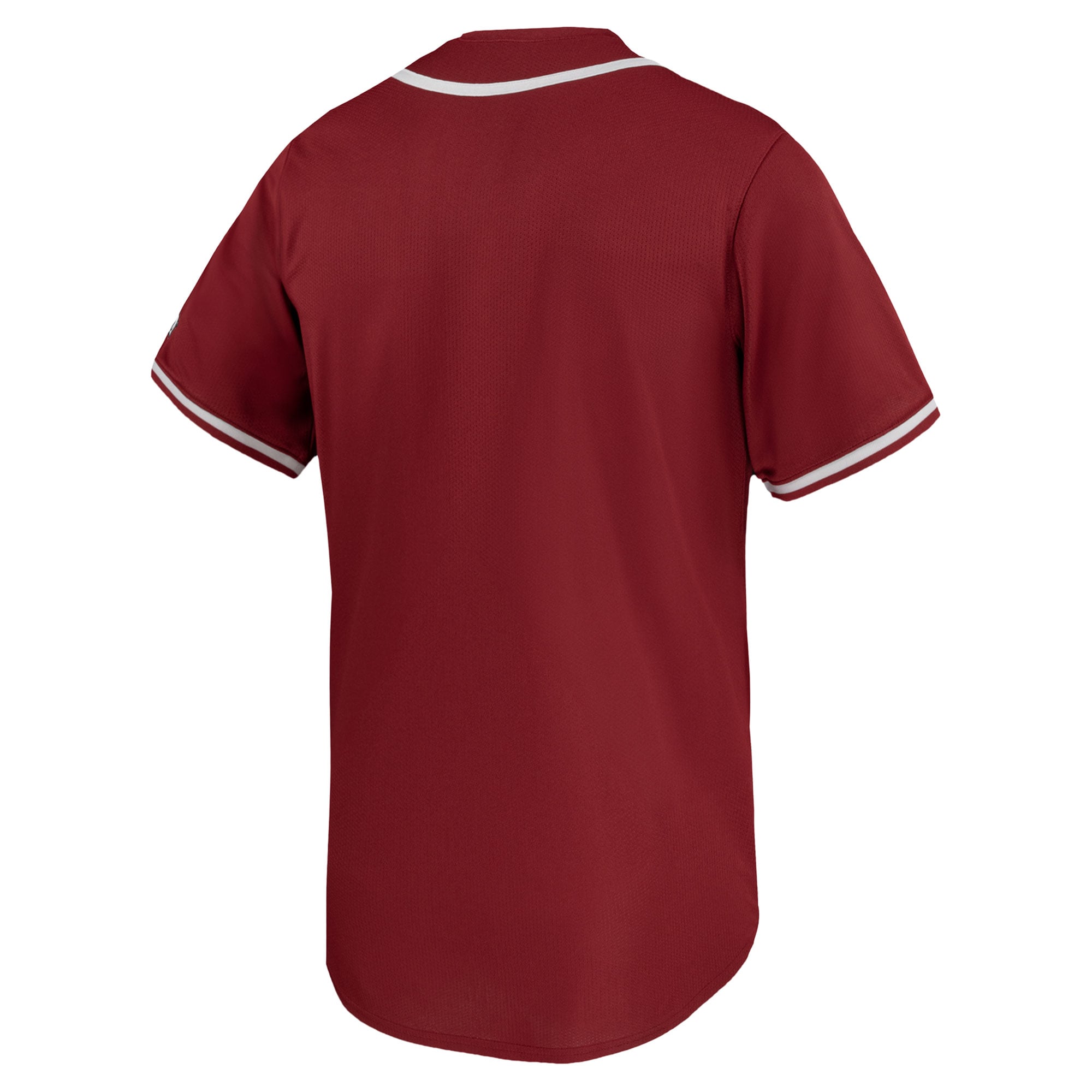 Arkansas Razorbacks Baseball Jersey Cardinal - back view