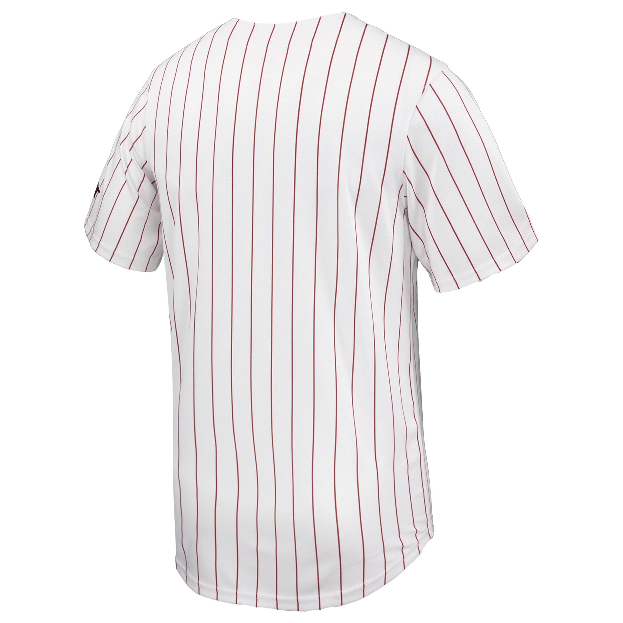 Arkansas Razorbacks Baseball Jersey White - back view