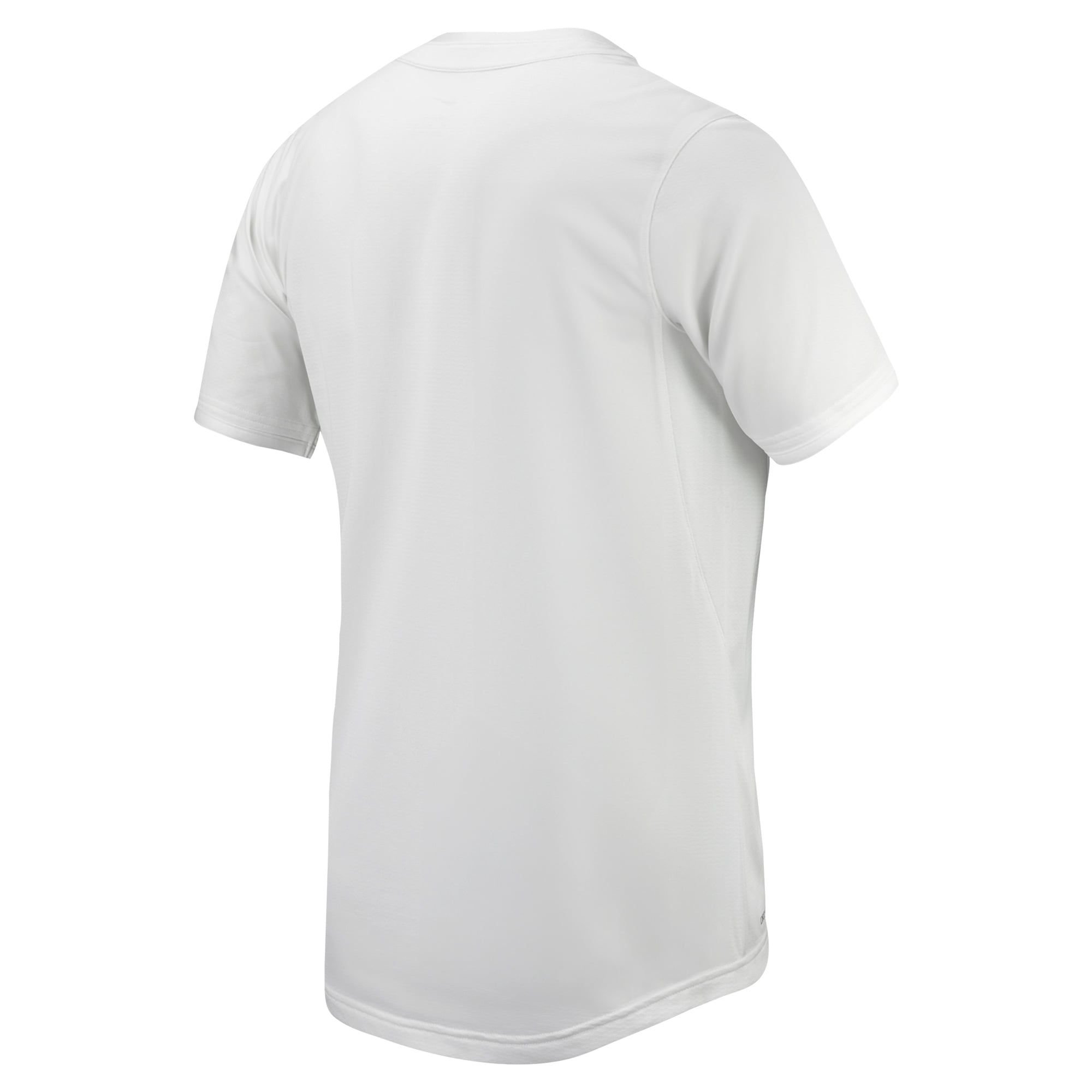 Arkansas Razorbacks Full-Button Baseball Jersey White - back view