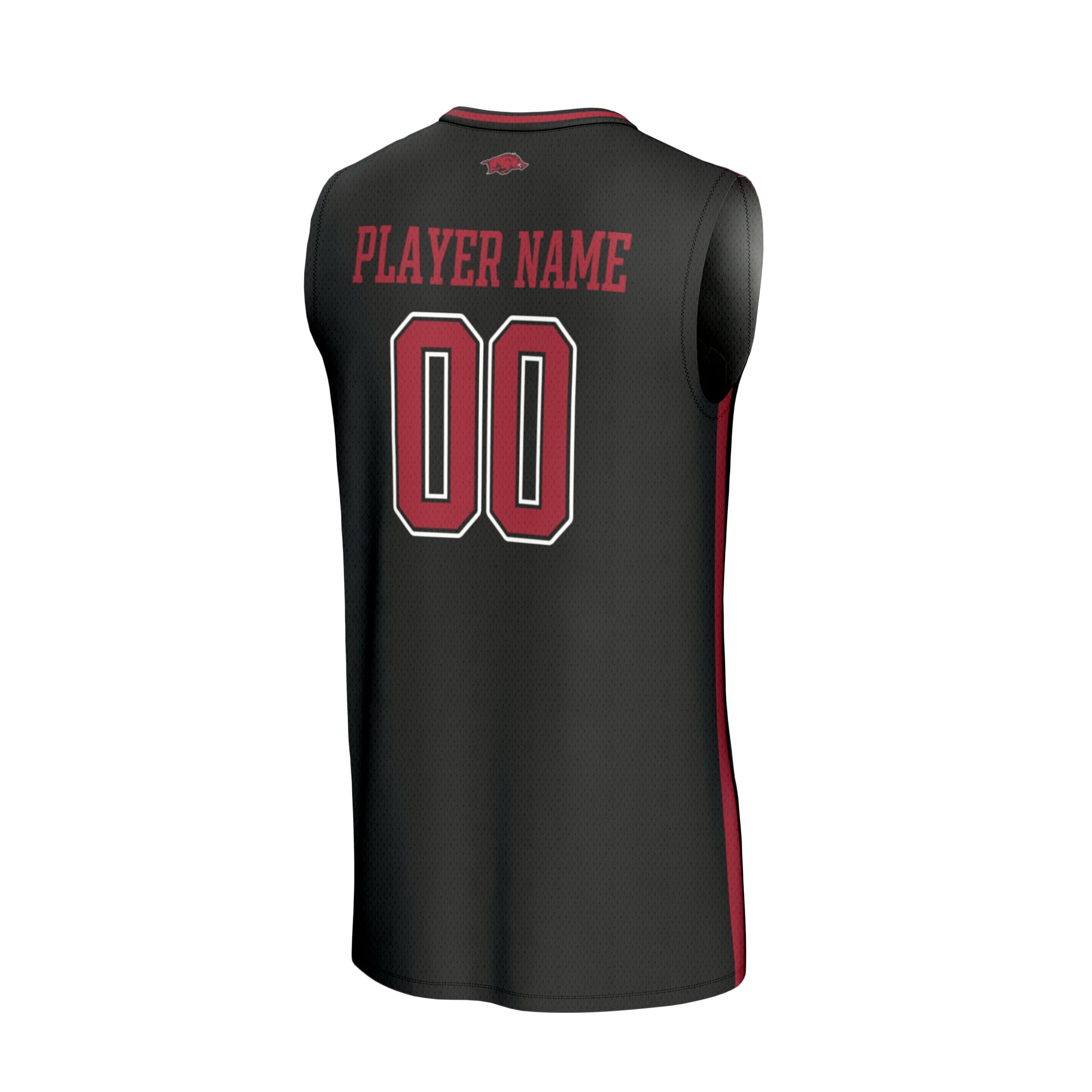 Arkansas Razorbacks Unisex Lightweight Collegiate Women's Basketball Fashion Jersey - back view