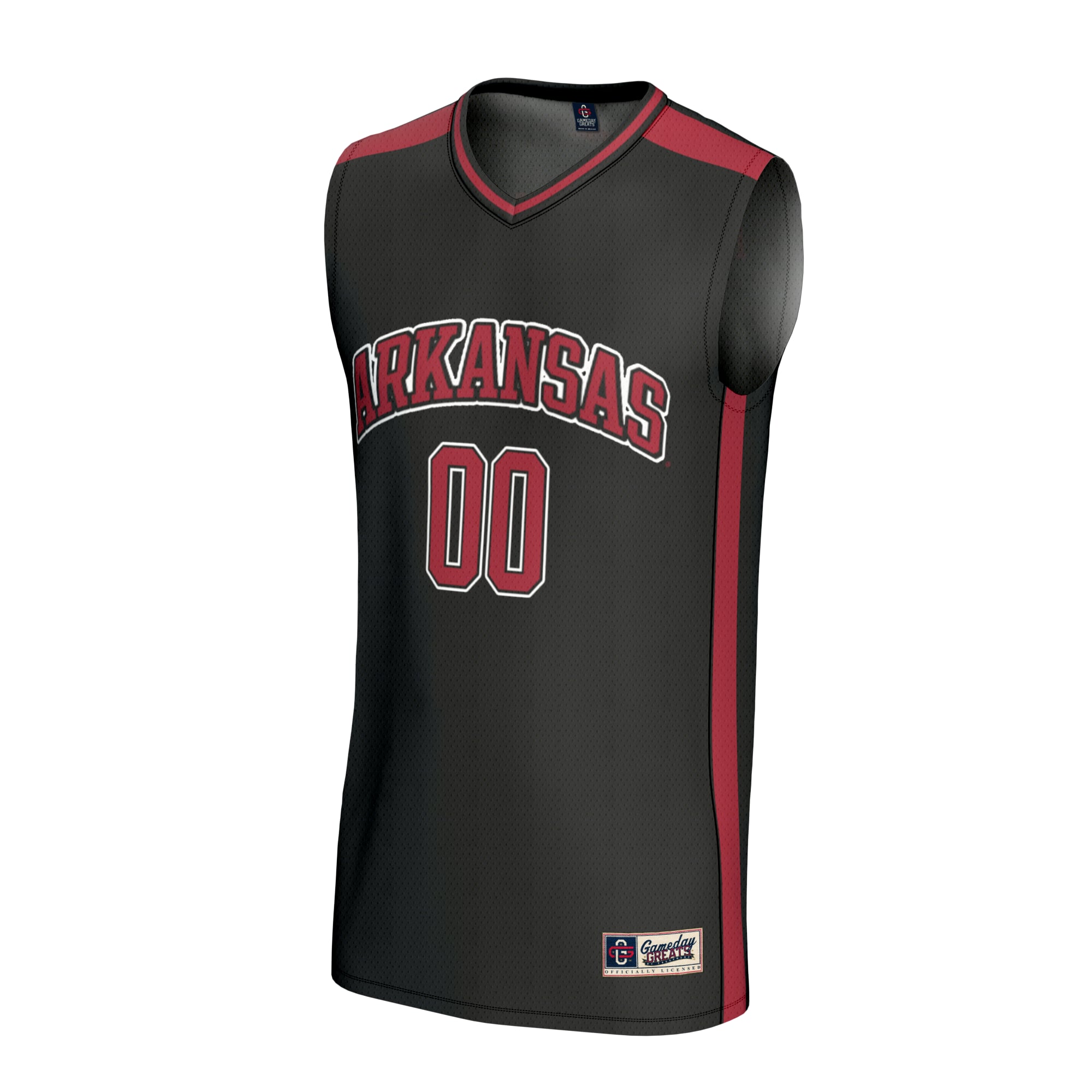 Arkansas Razorbacks Unisex Lightweight Collegiate Women's Basketball Fashion Jersey - front view