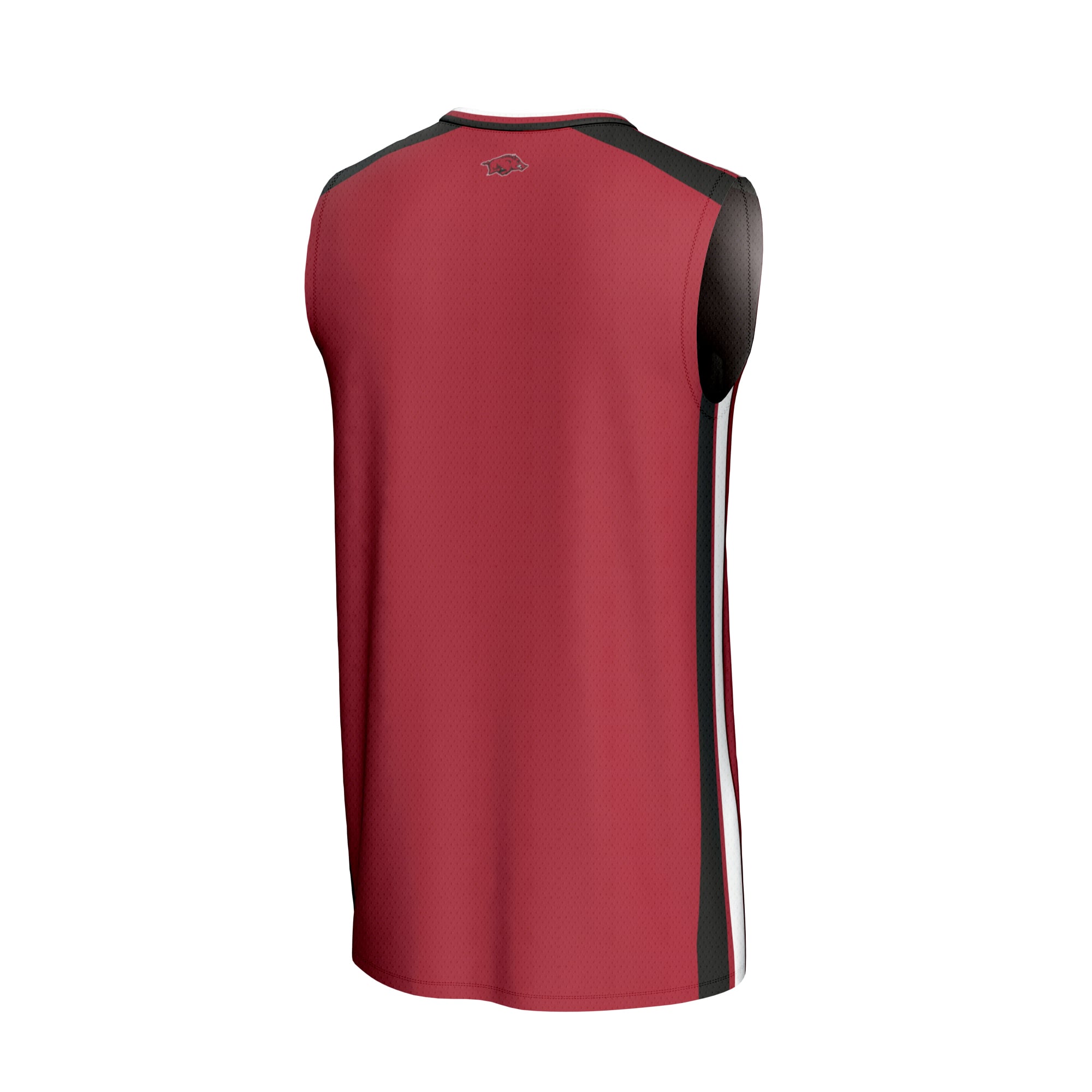 Arkansas Razorbacks Unisex Spirit Basketball Jersey Cardinal - back view