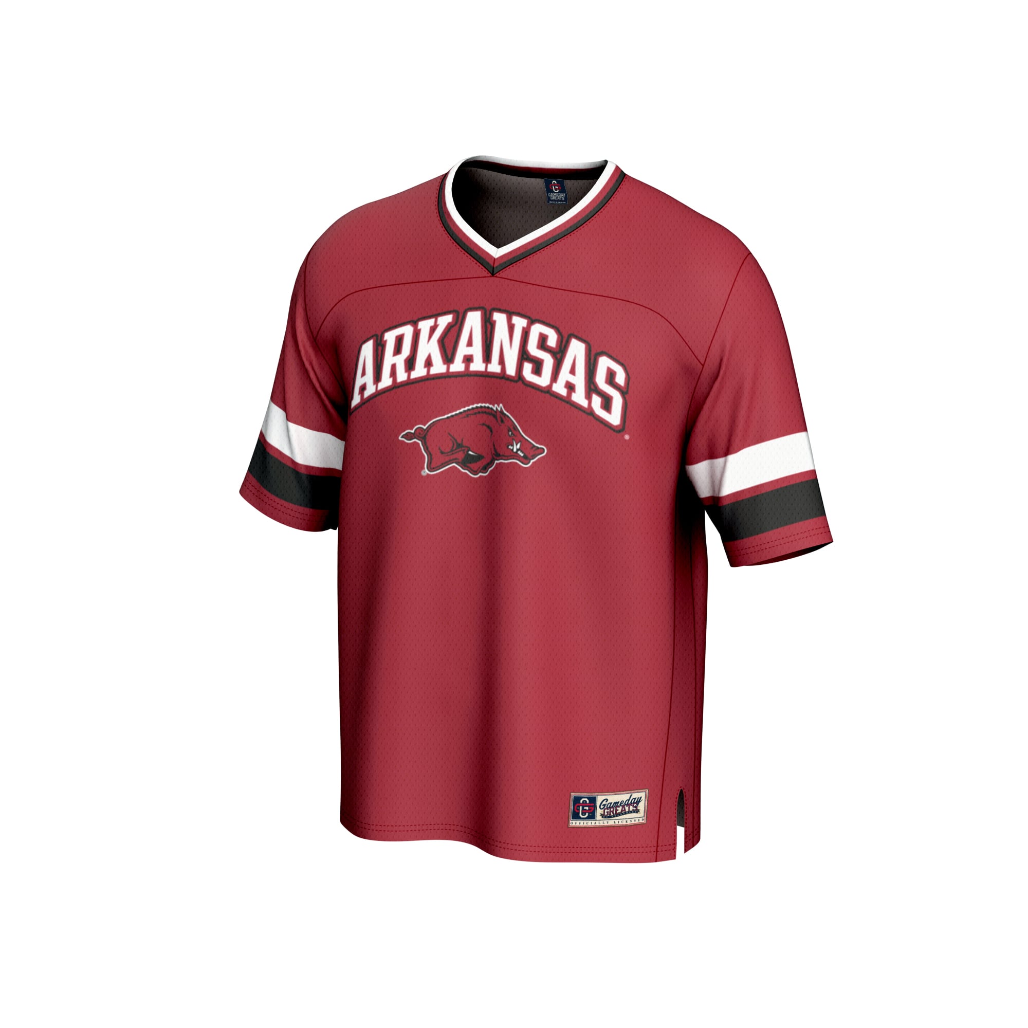 Arkansas Razorbacks Unisex Spirit Football Jersey Cardinal - front view