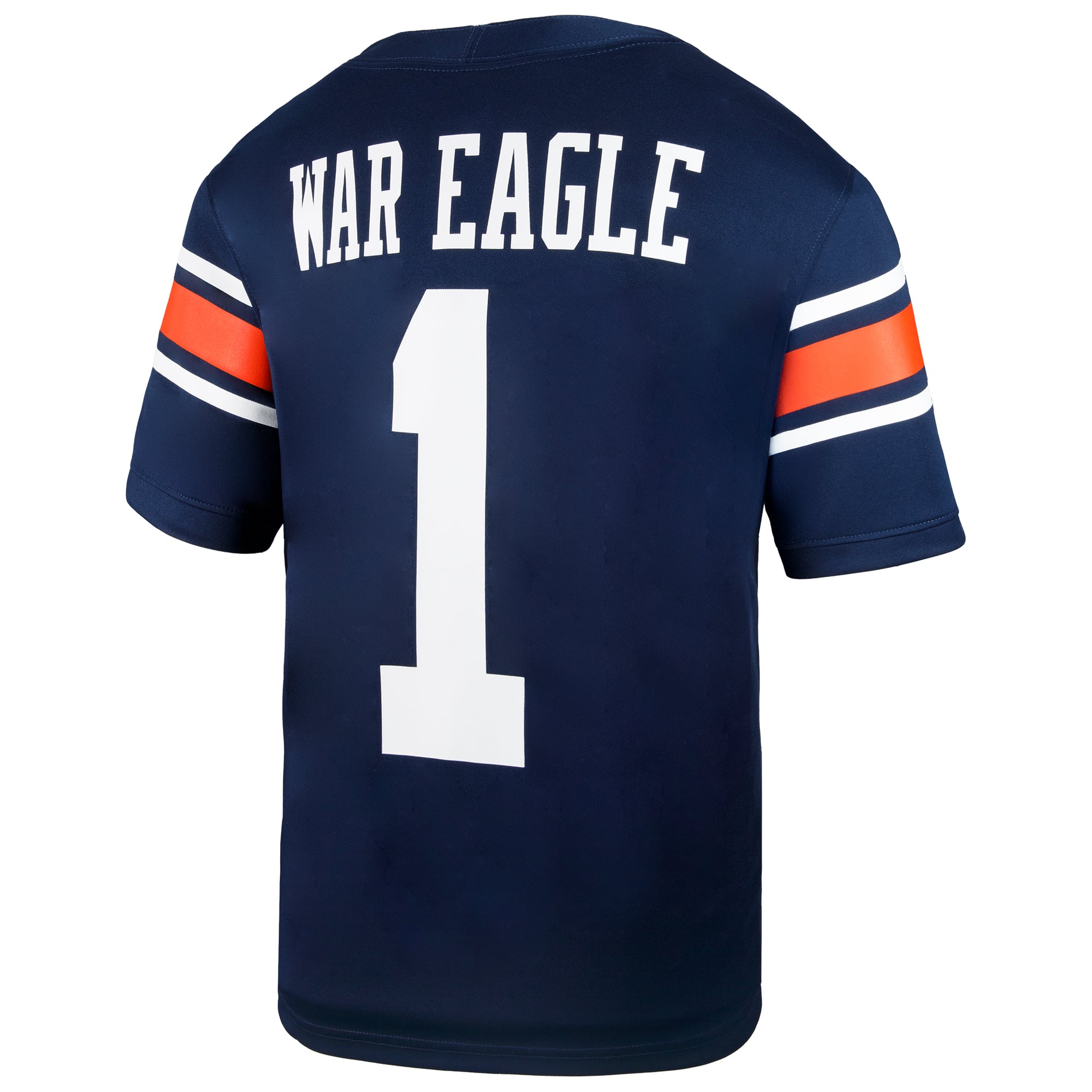 Auburn Tigers Toddler Football Jersey Navy - back view