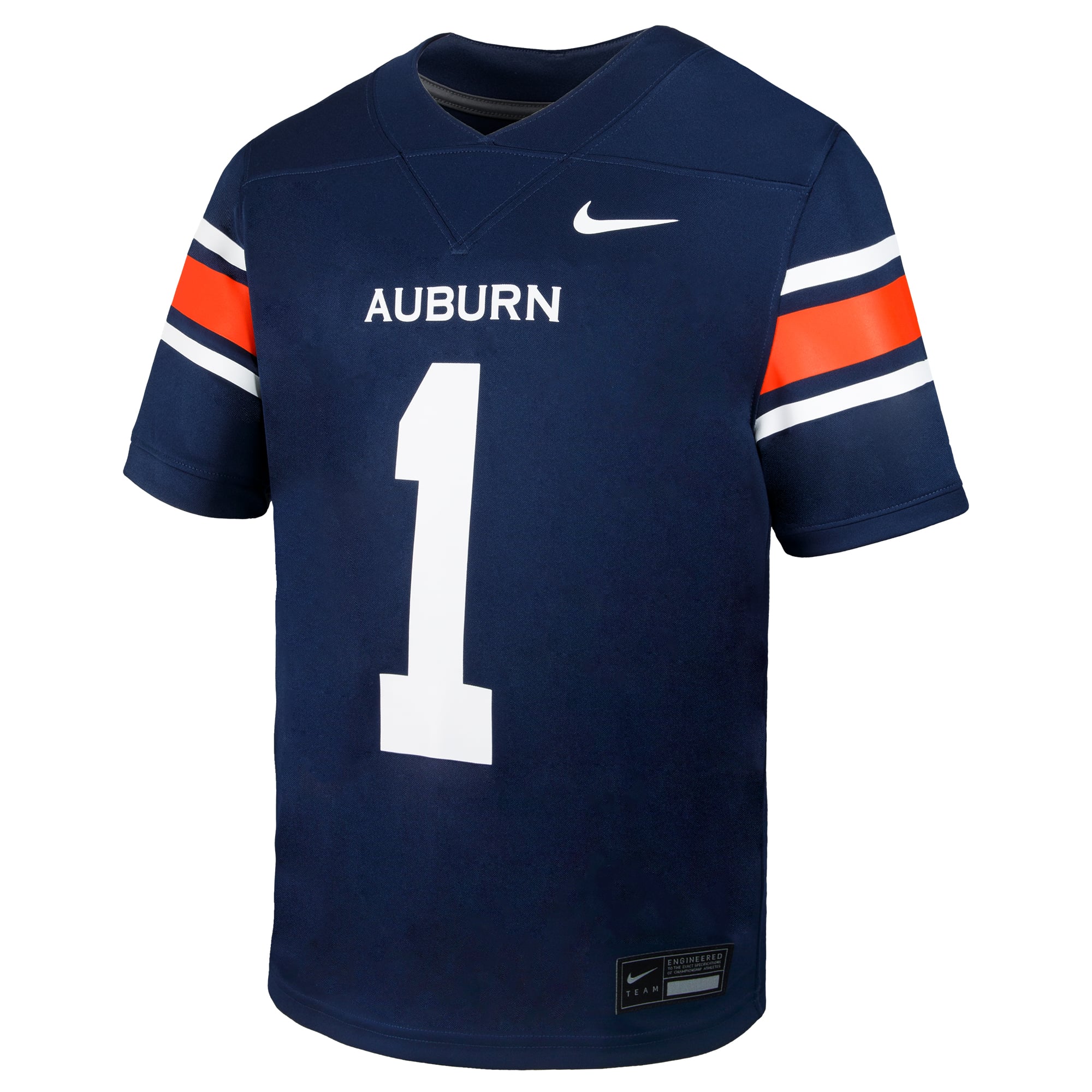 Auburn Tigers Toddler Football Jersey Navy - front view