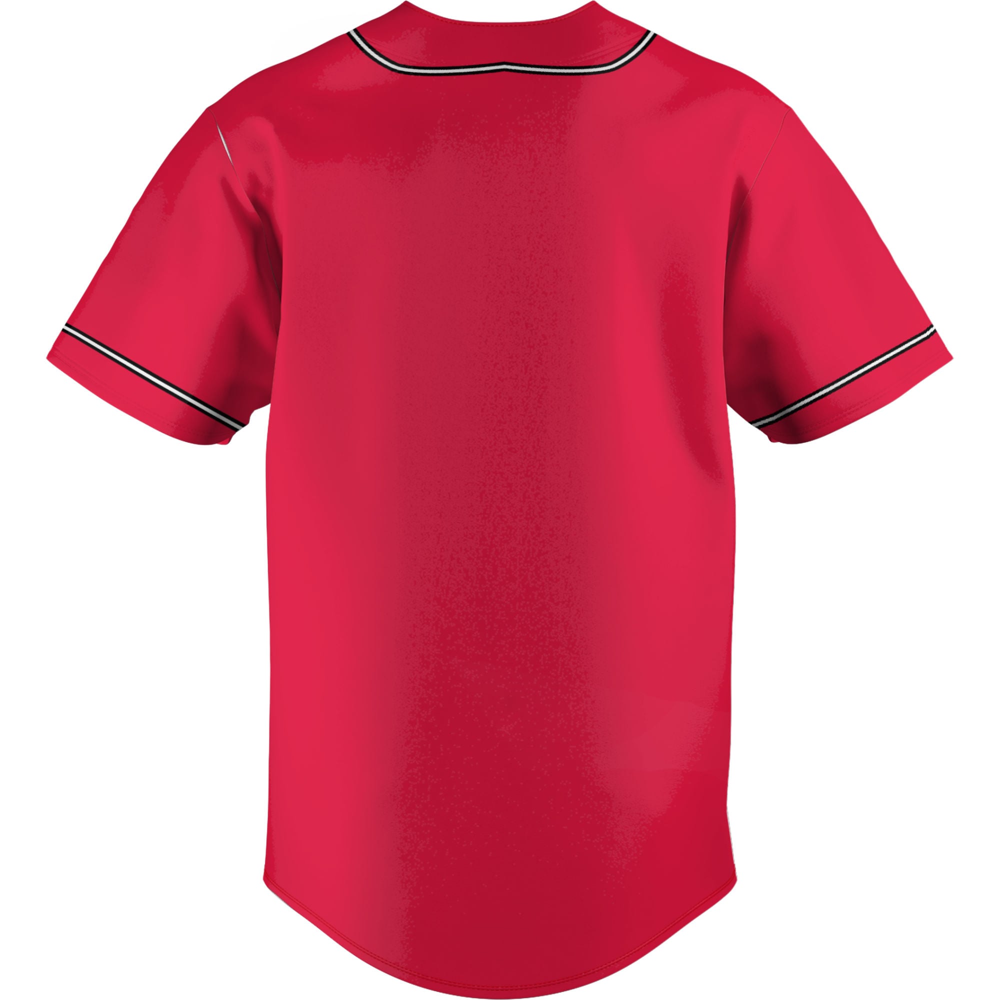 Ball State Cardinals Lightweight Baseball Jersey Cardinal - back view
