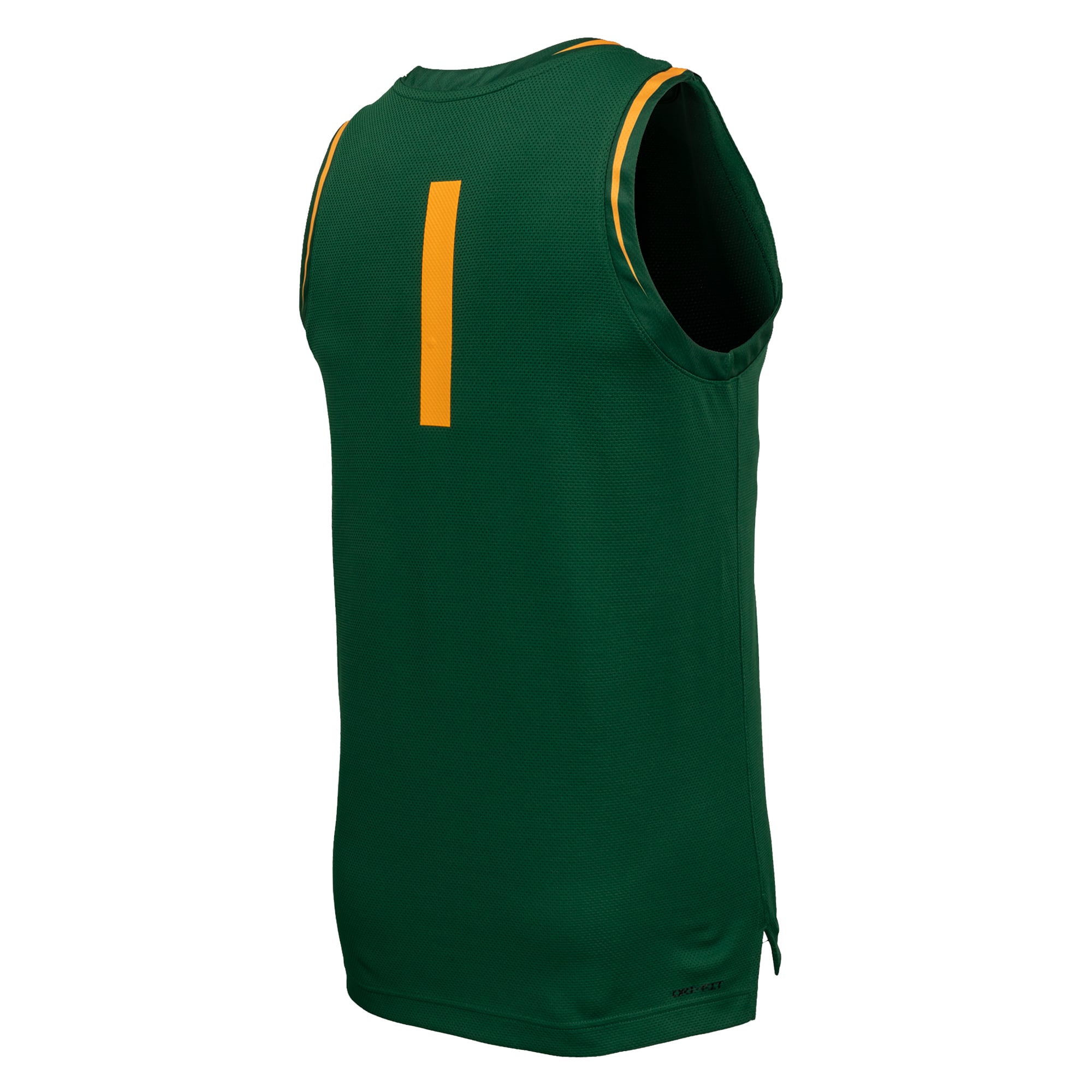Baylor Bears Basketball Jersey Green - back view