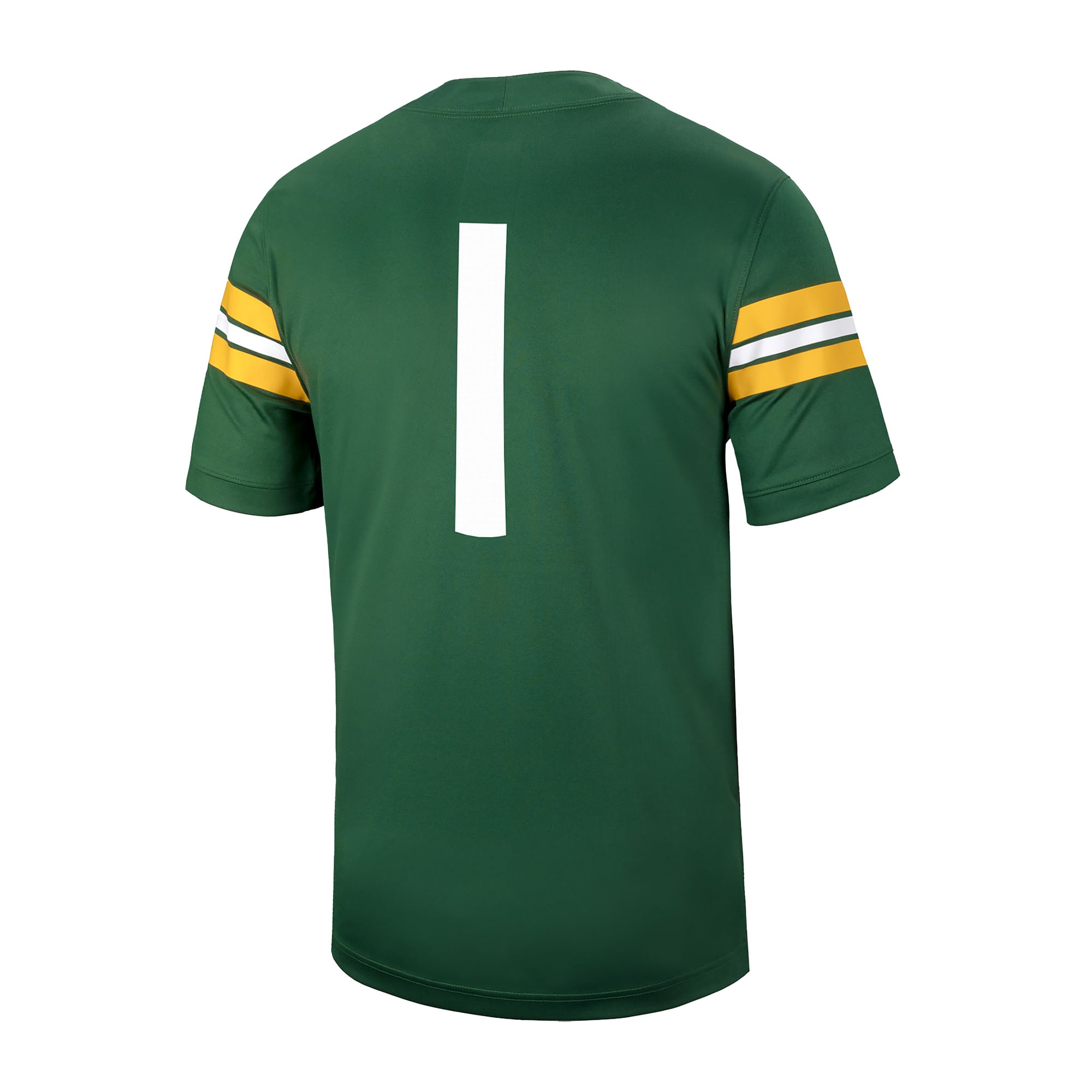 #1 Baylor Bears Football Jersey Green - back view