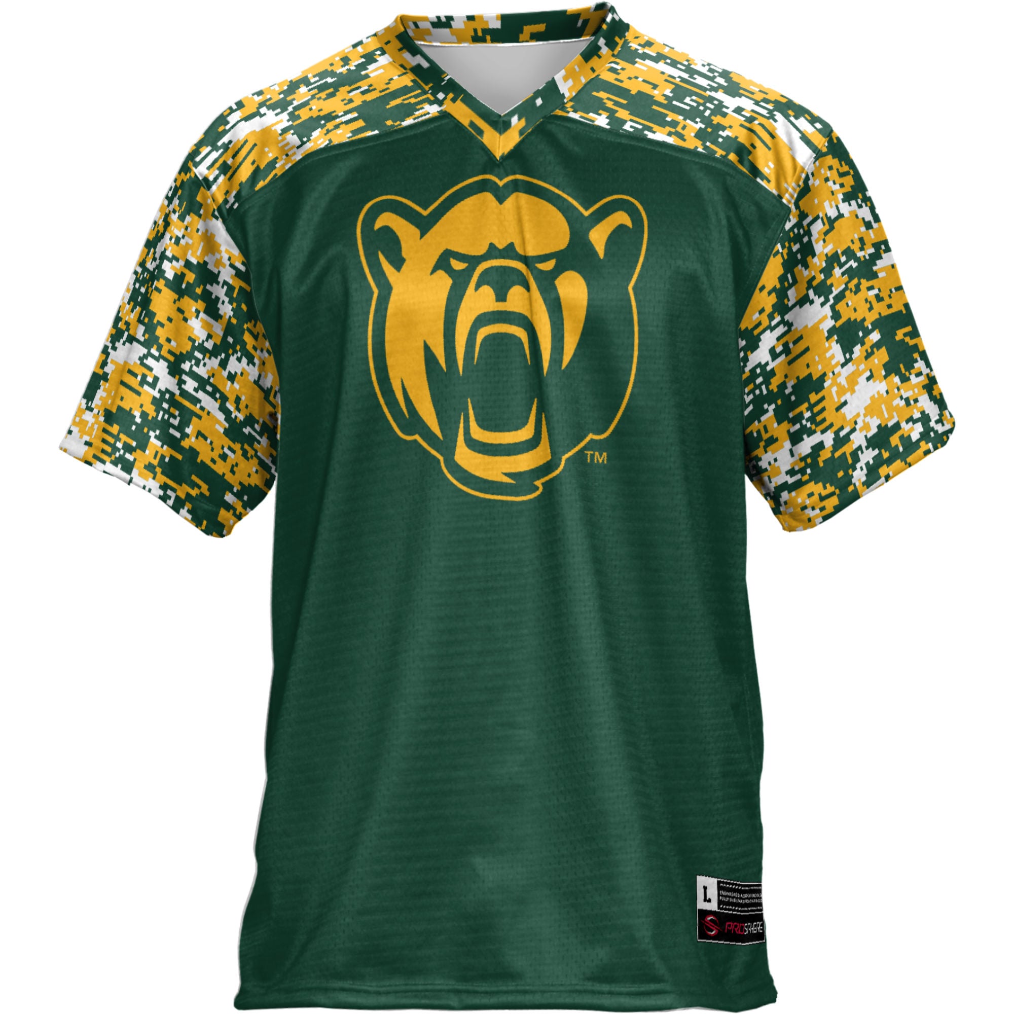 Baylor Bears Football Jersey Green - front view