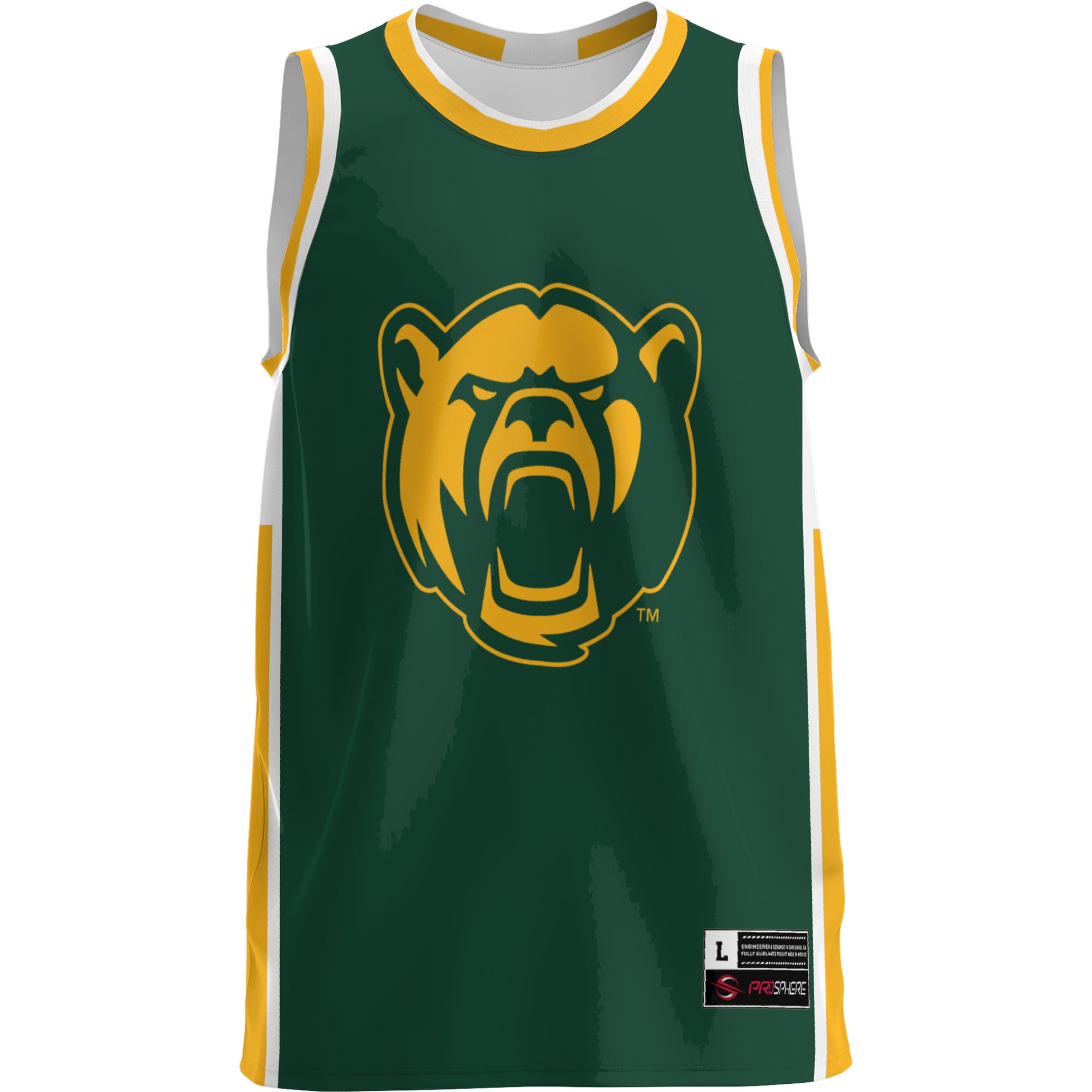 Baylor Bears Lightweight Basketball Jersey Garnet - front view