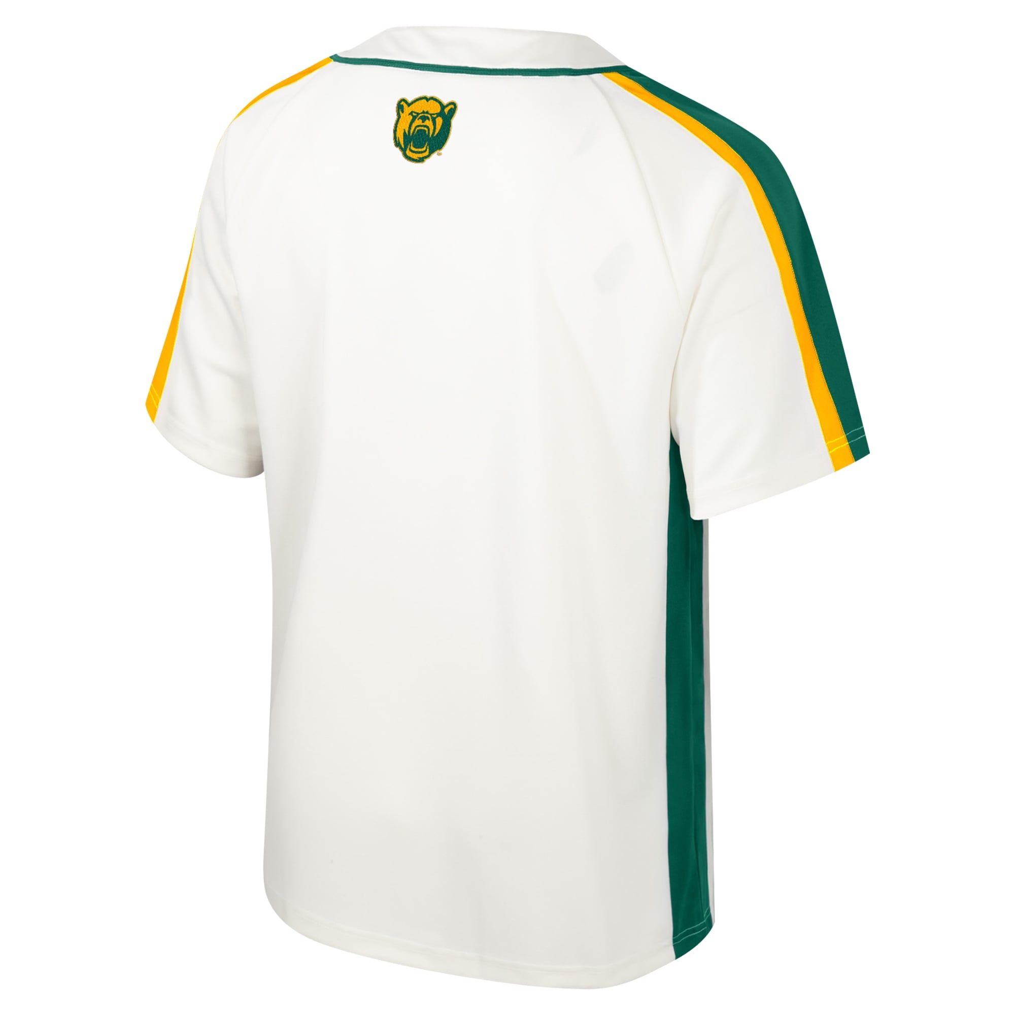 Baylor Bears Ruth Button-Up Baseball Jersey Cream - back view