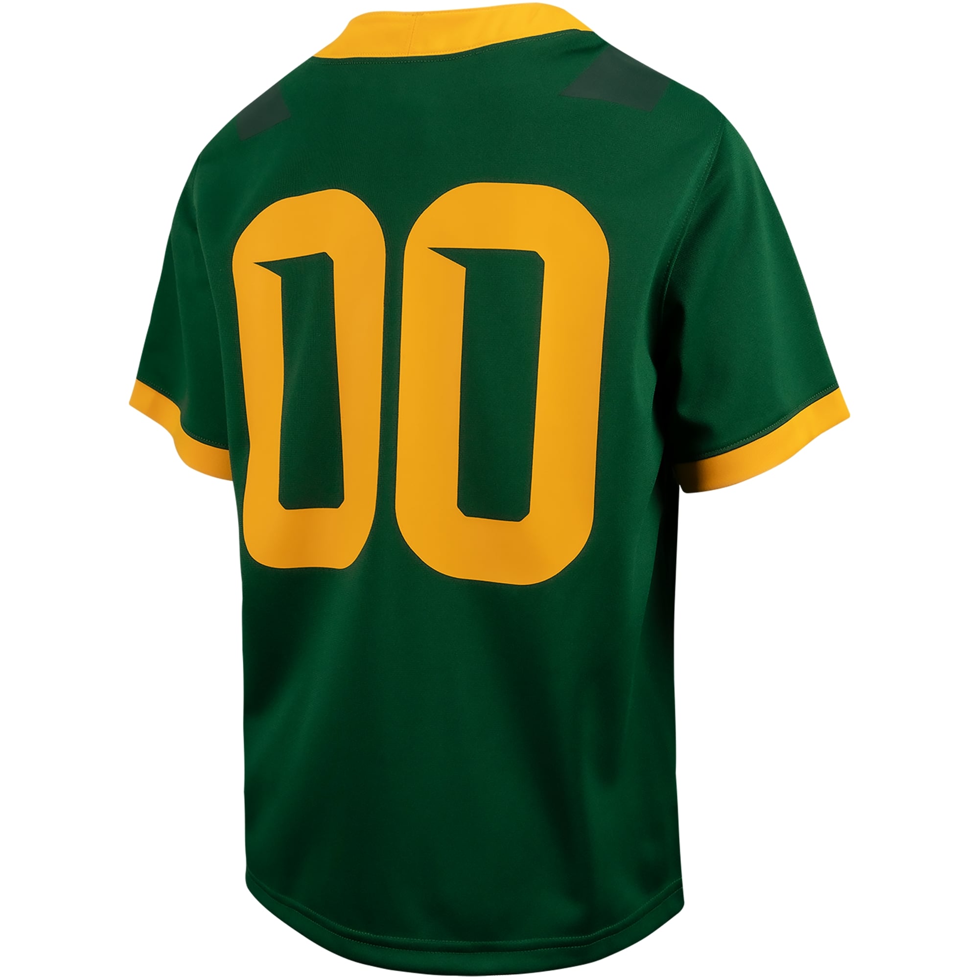 #0 Baylor Bears Youth Jersey Green - back view