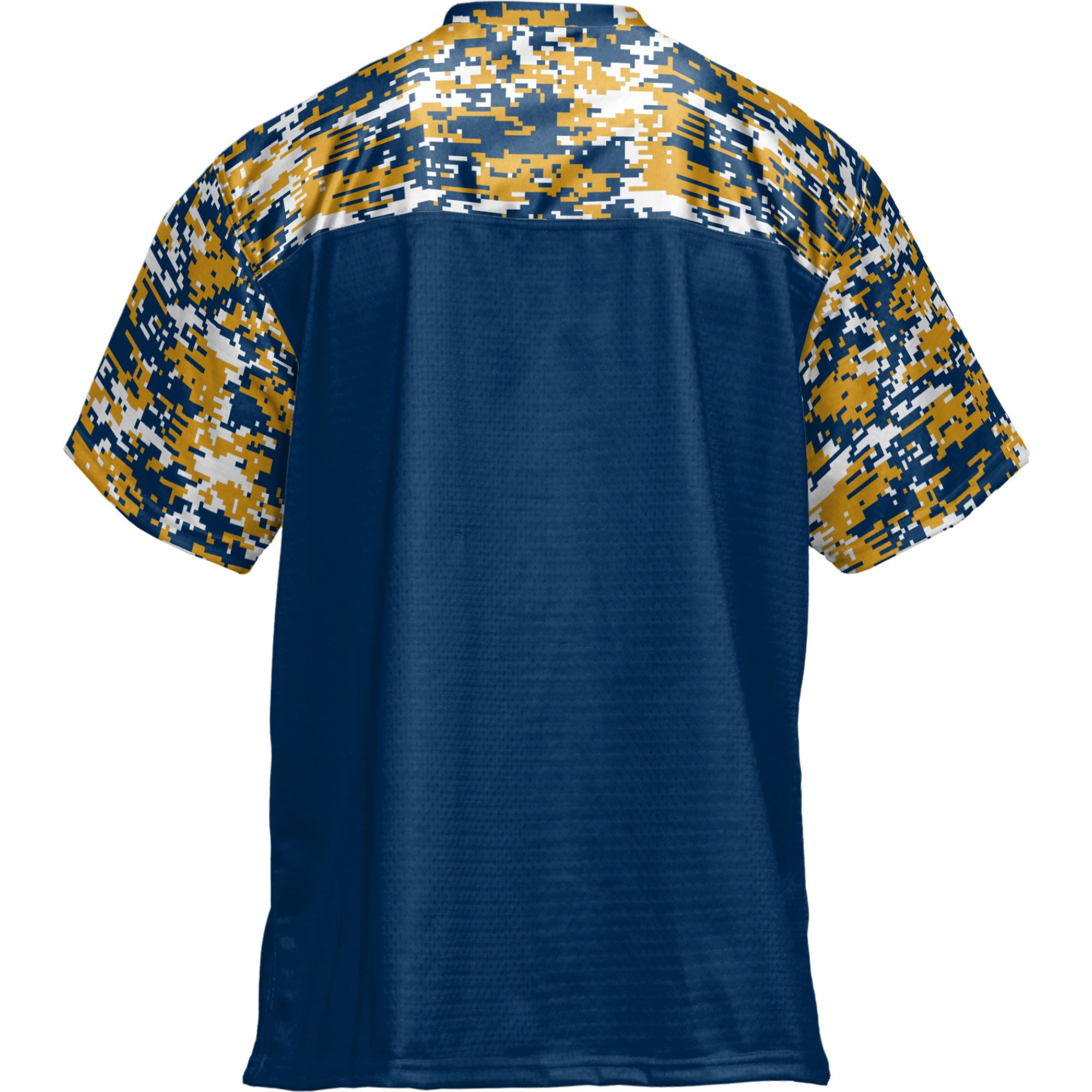 Beloit College Buccaneers Football Jersey Blue - back view