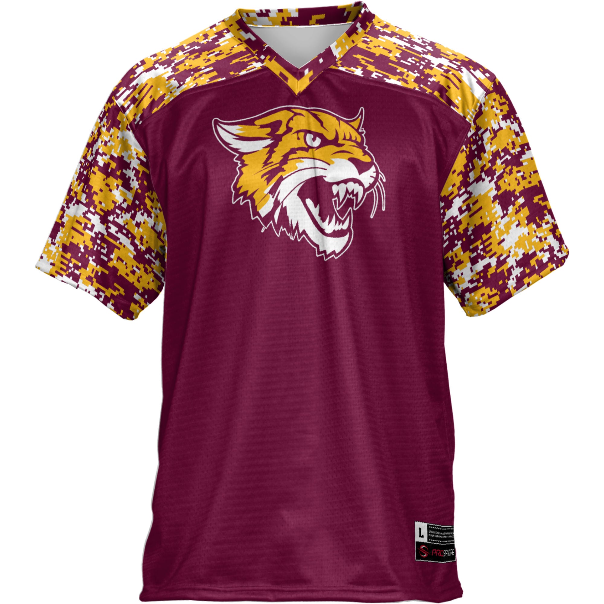 Bethune-Cookman Wildcats Football Jersey Maroon - front view