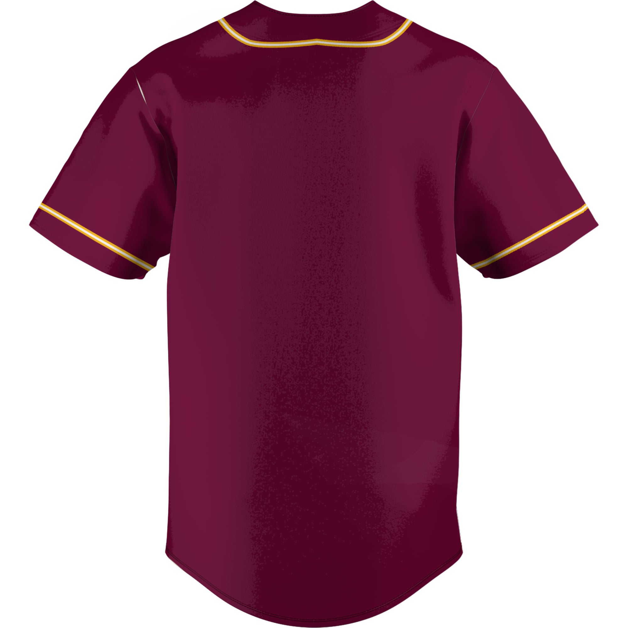 Bethune-Cookman Wildcats Lightweight Baseball Jersey Maroon - back view
