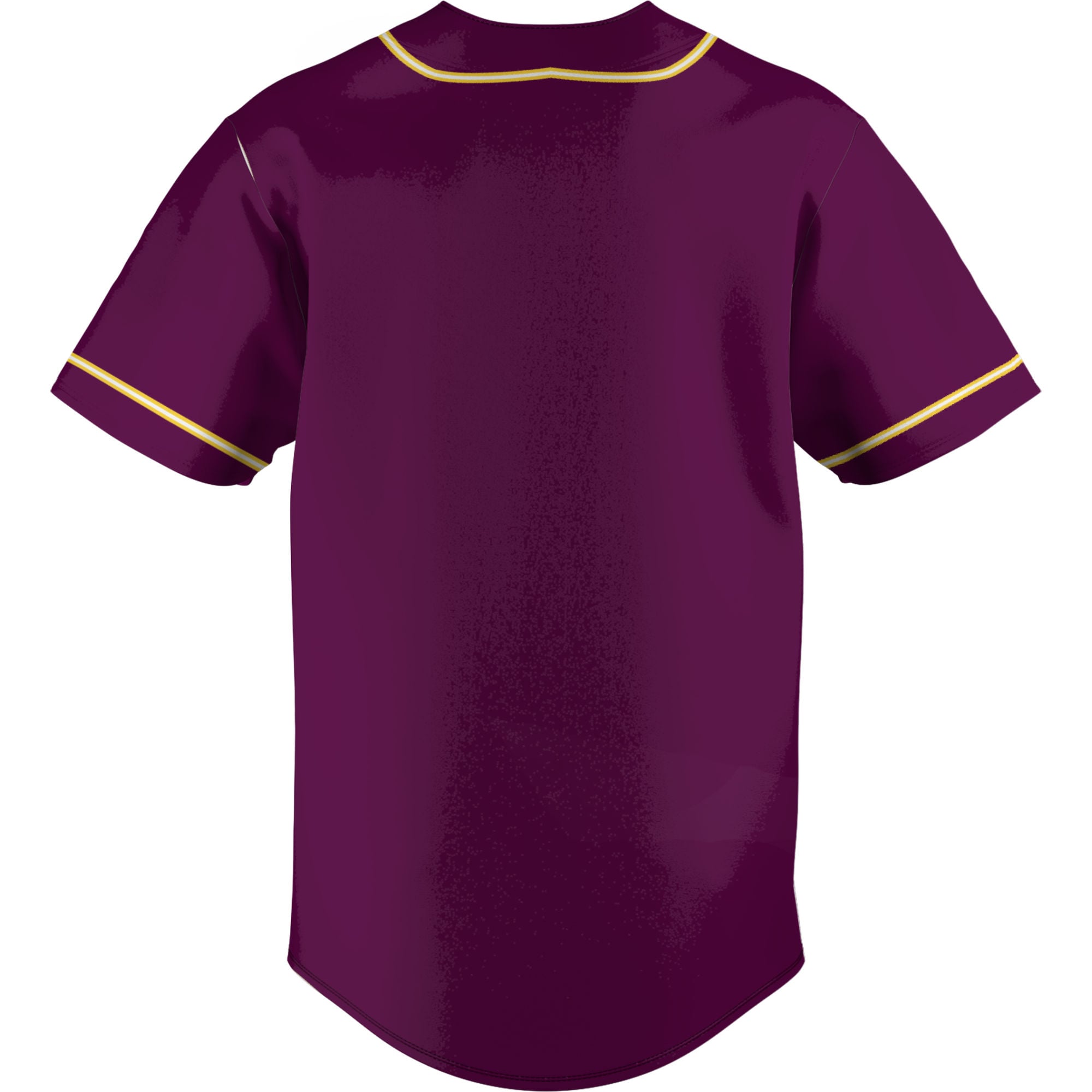 Bloomsburg Huskies Lightweight Baseball Jersey Maroon - back view