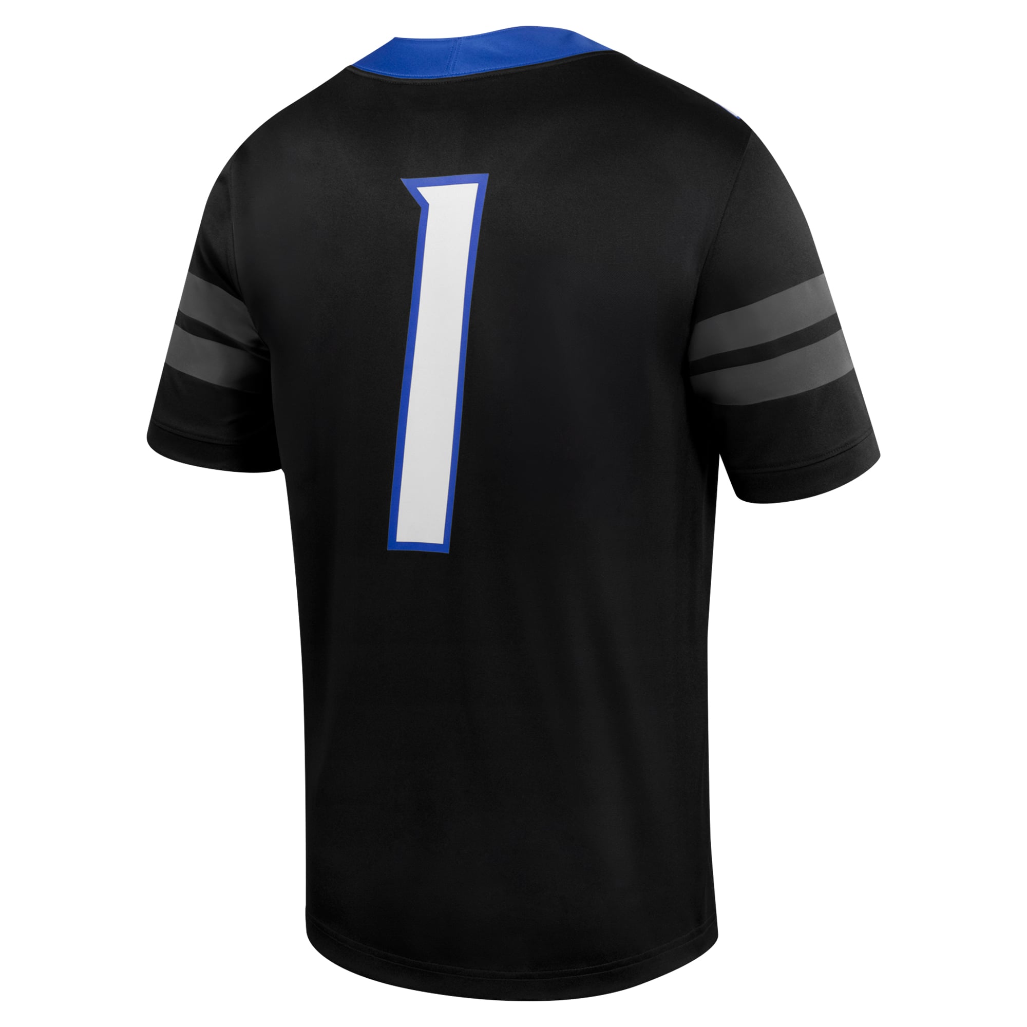#1 Boise State Broncos Football Jersey Black - back view