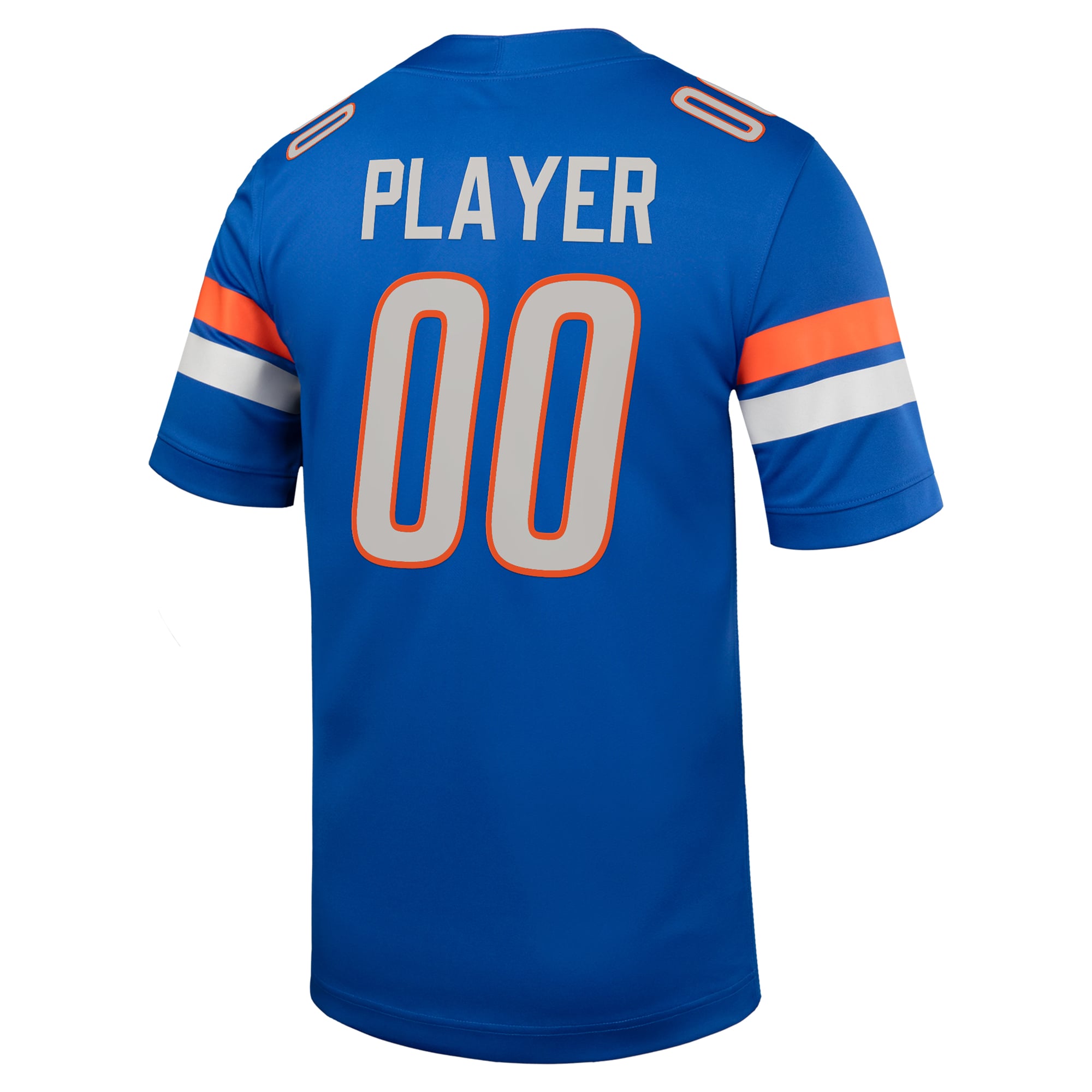 Boise State Broncos Football Jersey Royal - back view