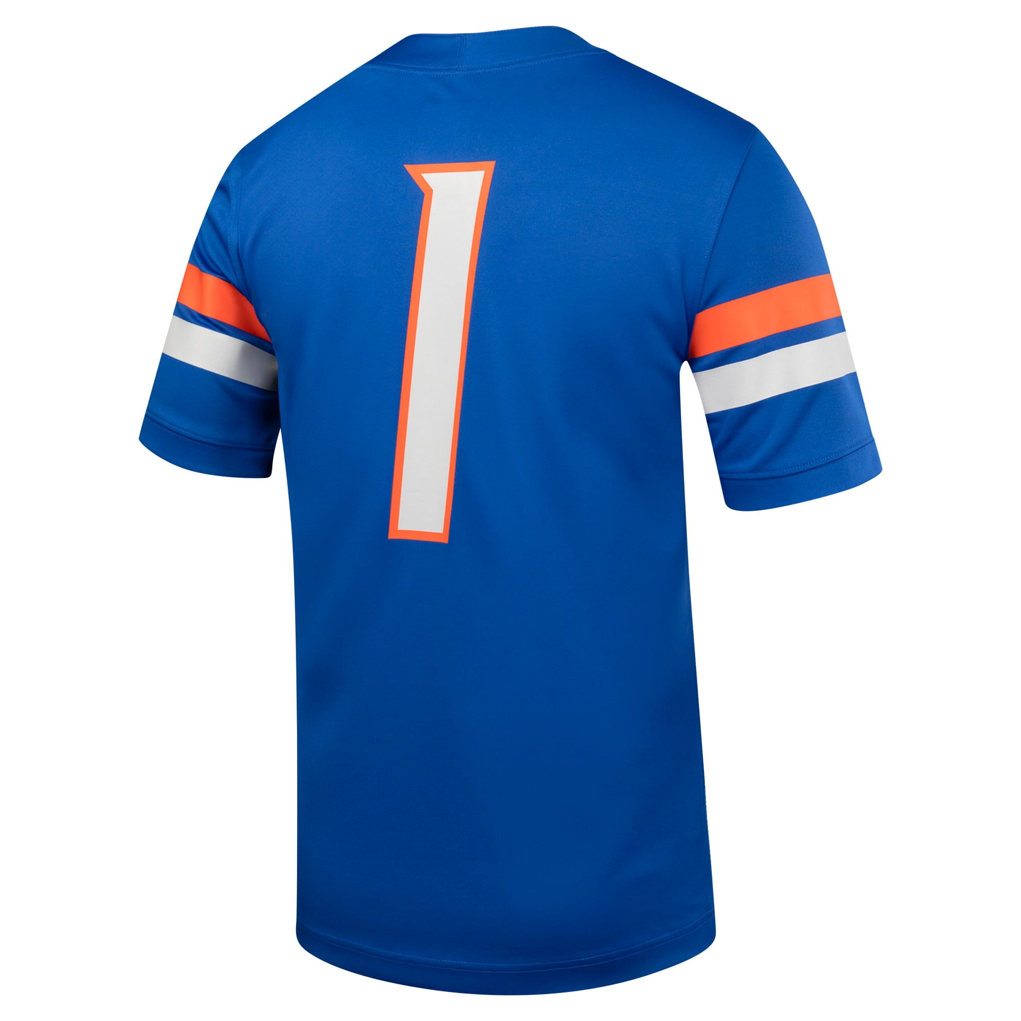 #1 Boise State Broncos Football Jersey Royal - back view